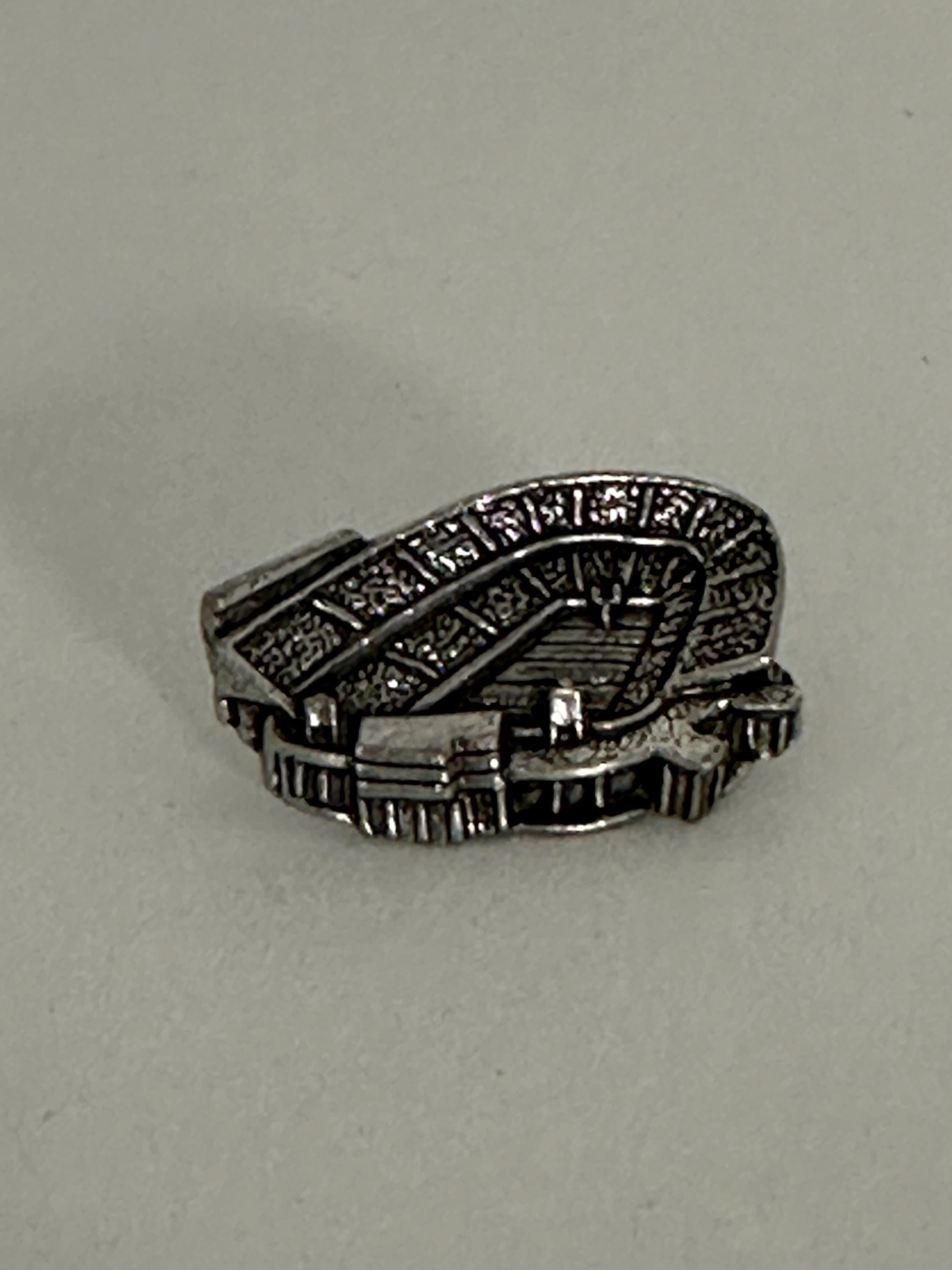 1996 Frank Kush Field Pewter Pin Budweiser Arizona State Sun Devils ASU - Football Collectible Pin