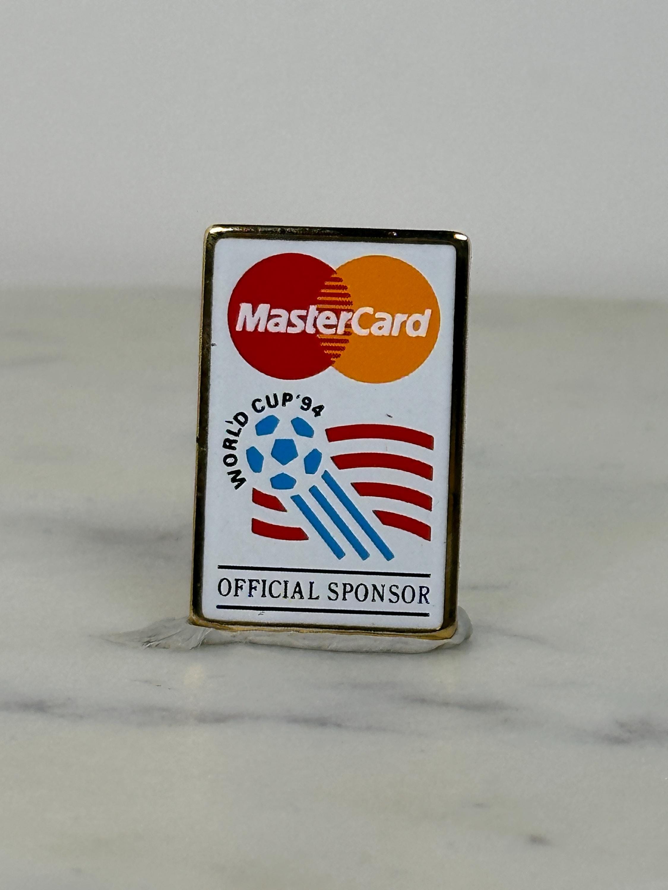 MasterCard Enamel Pin: World Cup USA '94 - Vintage Sports Accessory