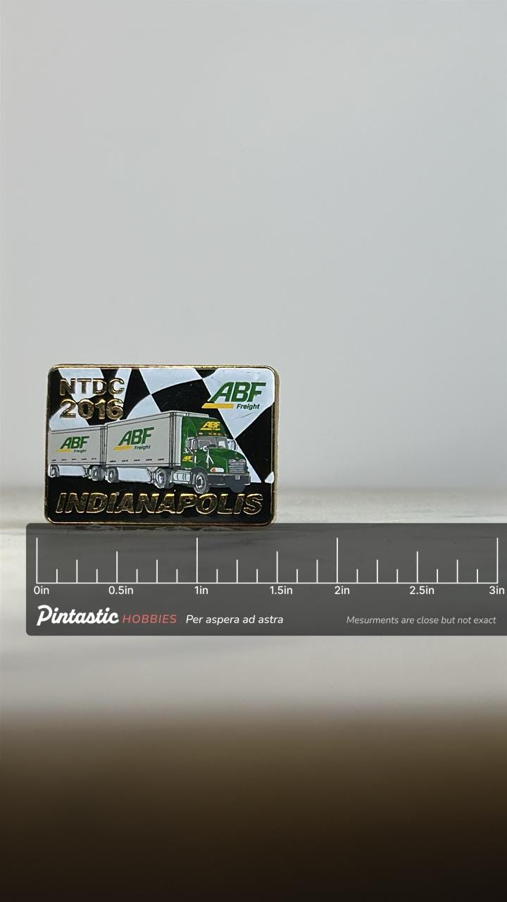 ABF Freight Trucking Pin: Gold & Enamel Finish - 2016 NTDC Accessory
