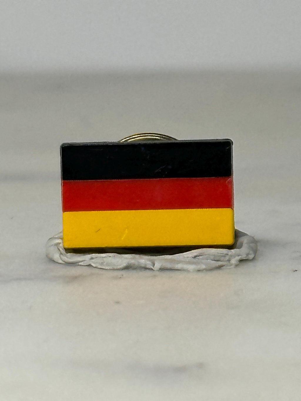 Germany Flag Pin: Glossy Enamel Finish - Travel Souvenir Accessory