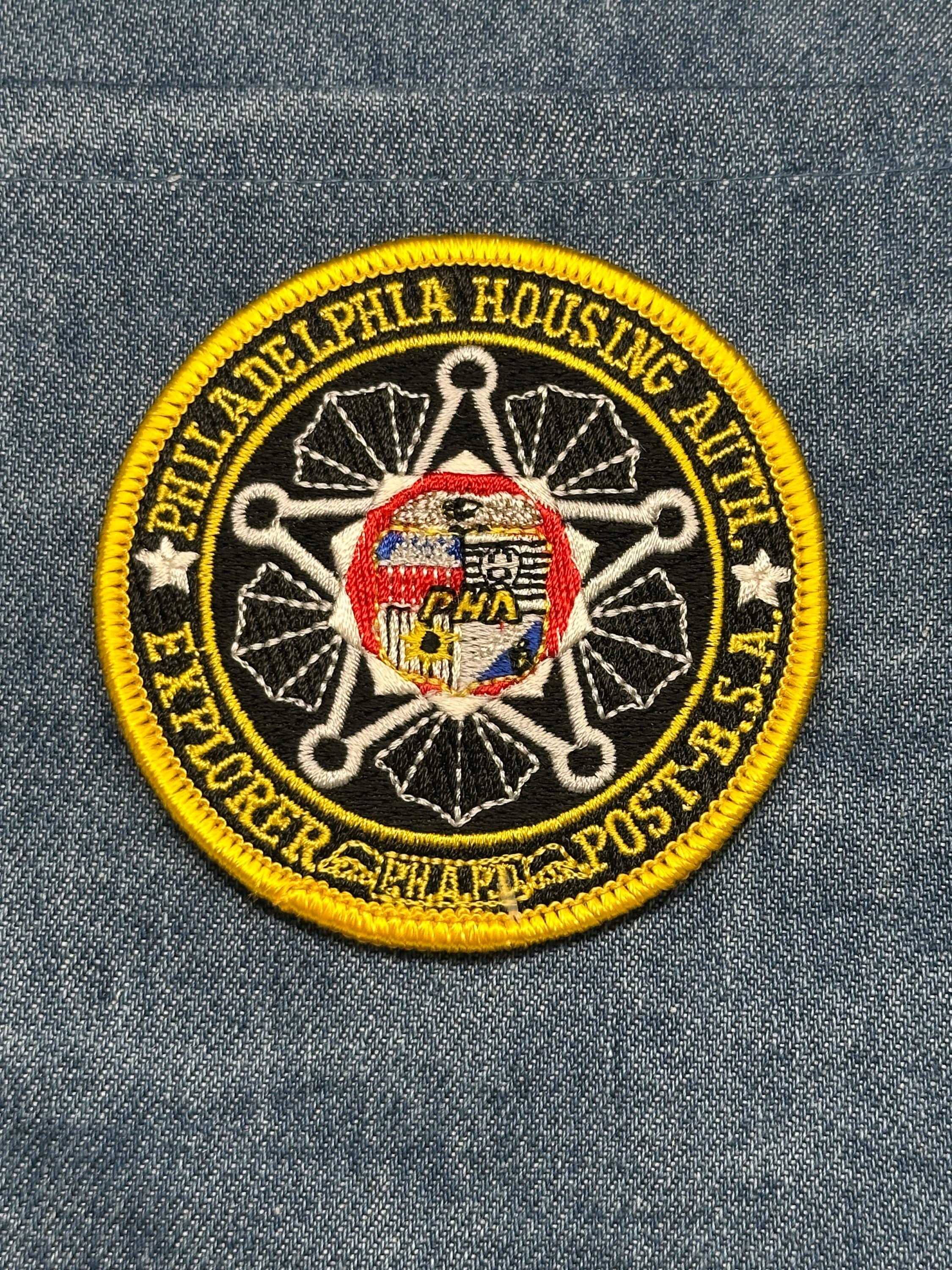 Philadelphia Housing Authority Patch: Iron-On Black/Yellow - Explorer BSA