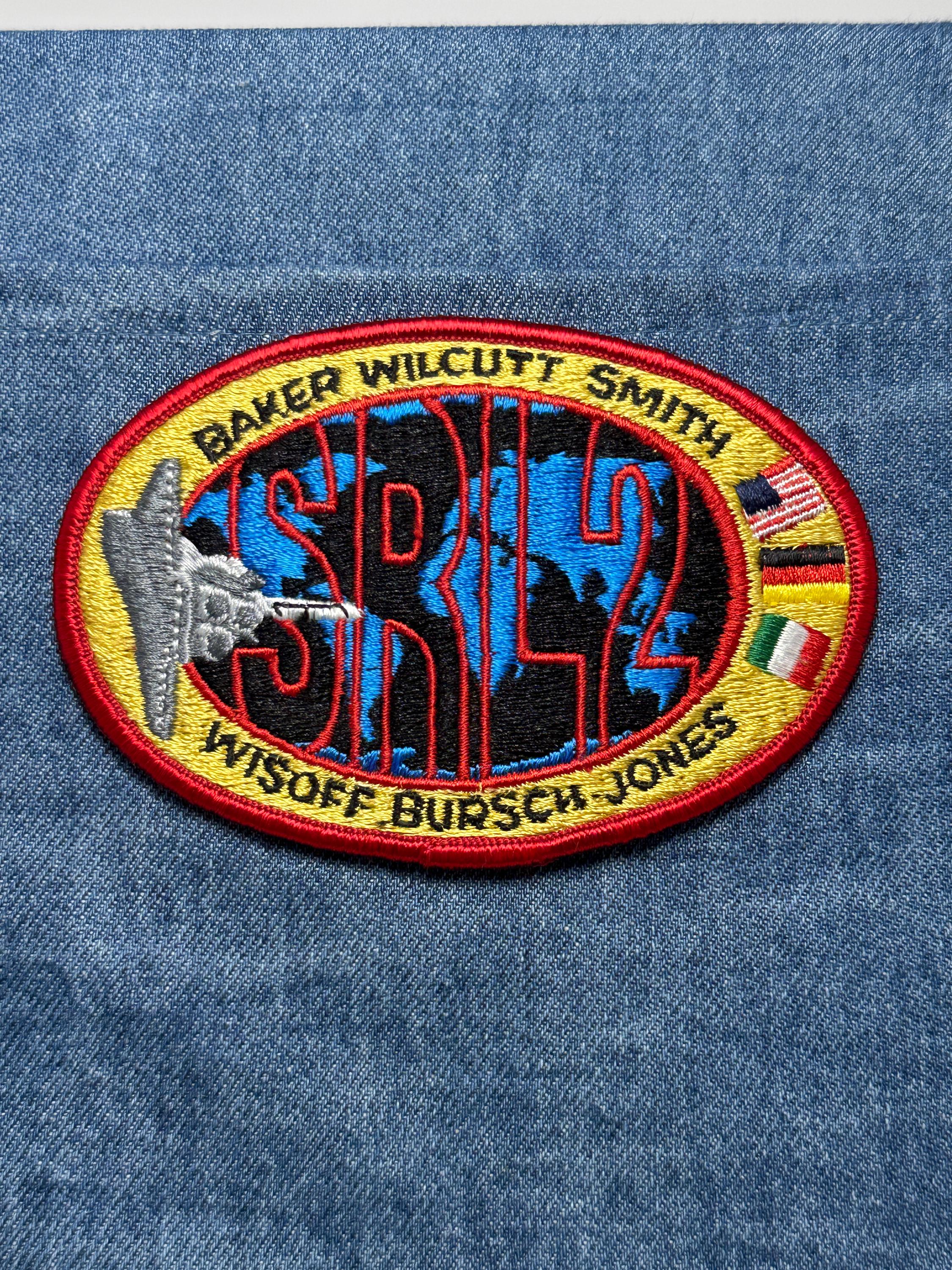 NASA STS-68 Collectable Patch: Iron-On Bold Color - Space Mission Accessory