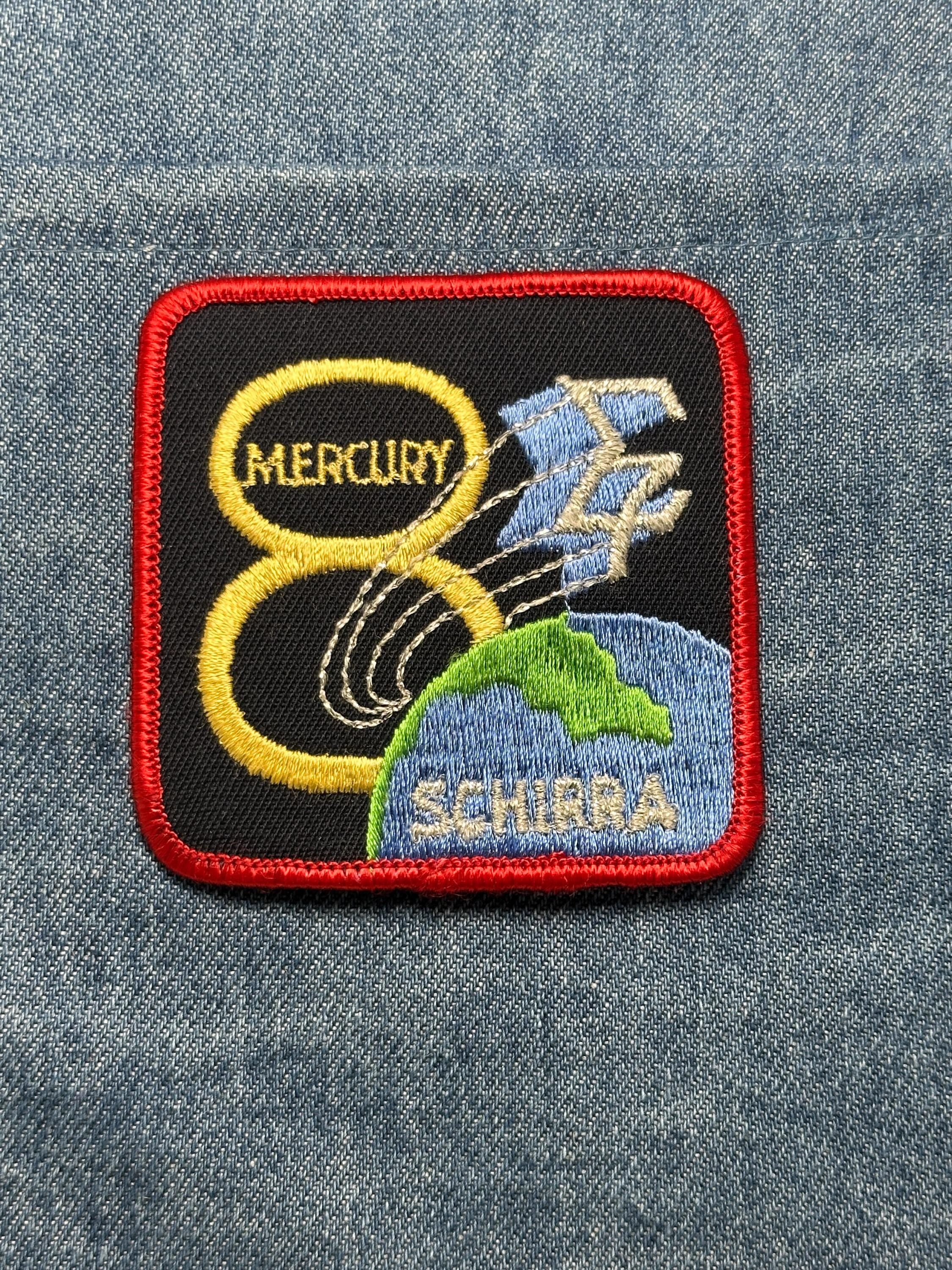 Mercury 8 Collectable Patch: Iron-On Multi-Color - Space Program Accessory