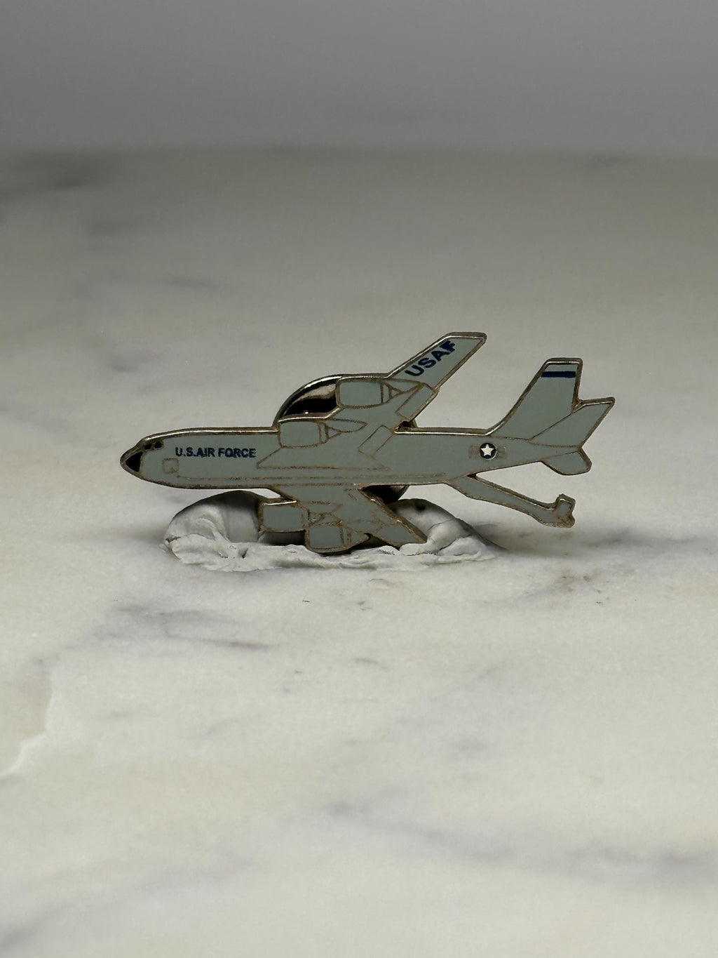 Vintage A-10 Thunderbolt II “Warthog” U.S. Air Force Lapel Pin – Military Aviation Tie Tack