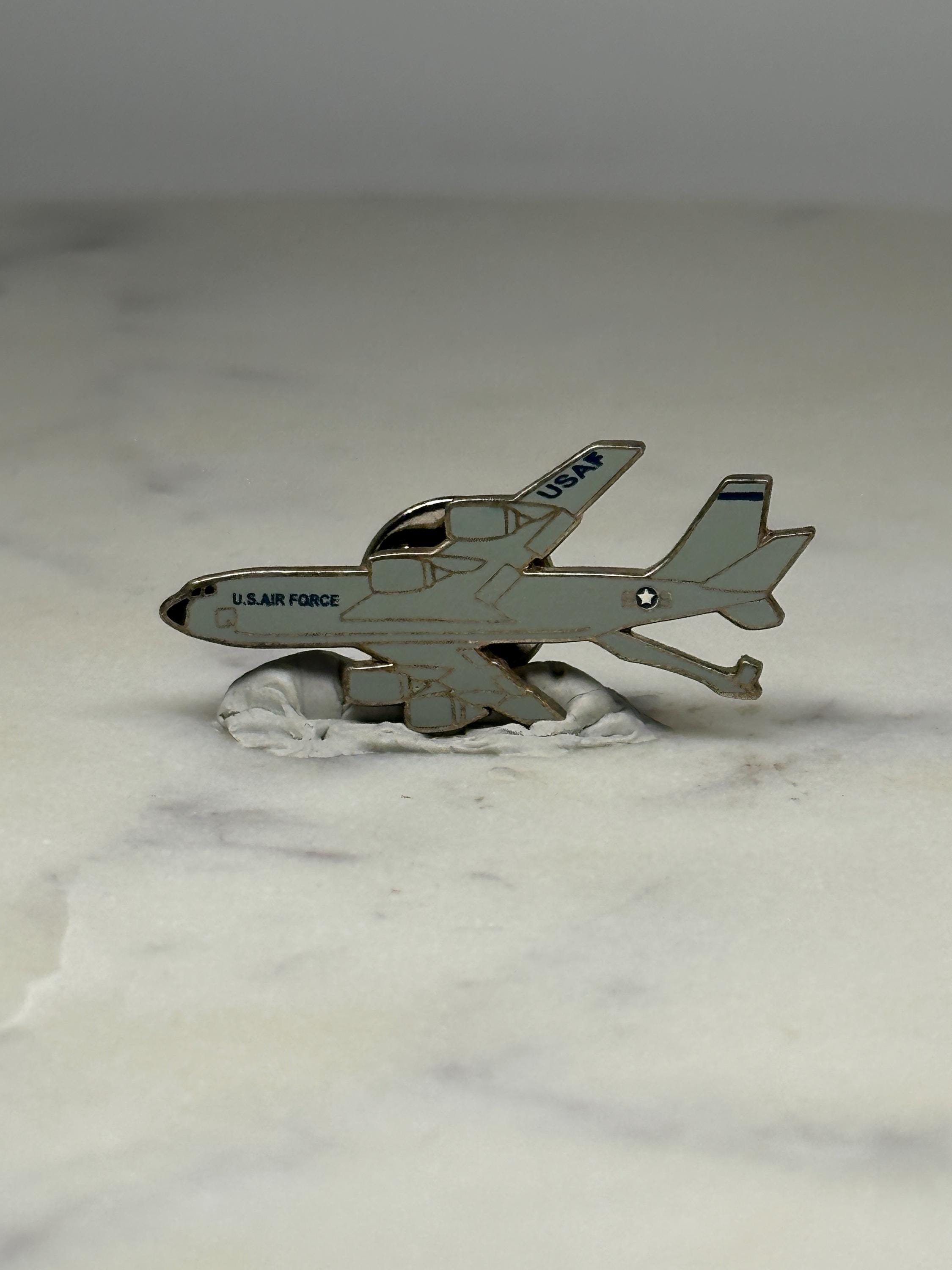 Vintage A-10 Thunderbolt II “Warthog” U.S. Air Force Lapel Pin – Military Aviation Tie Tack