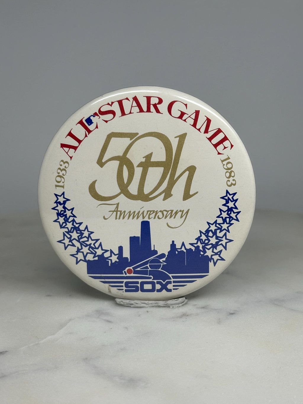 MLB All-Star Game Pin: White Sox 50th Anniversary - 1983 Sports Accessory