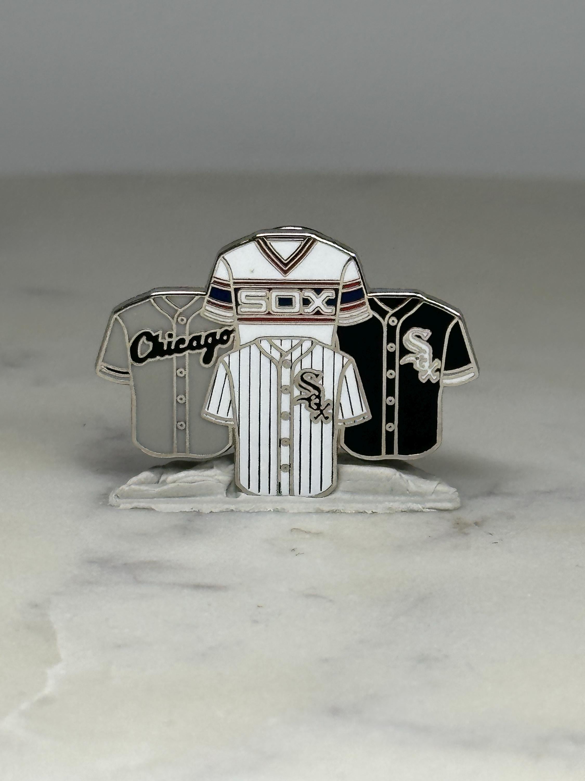Chicago White Sox Jersey Pin: Enamel Multi-Color - MLB Baseball Accessory