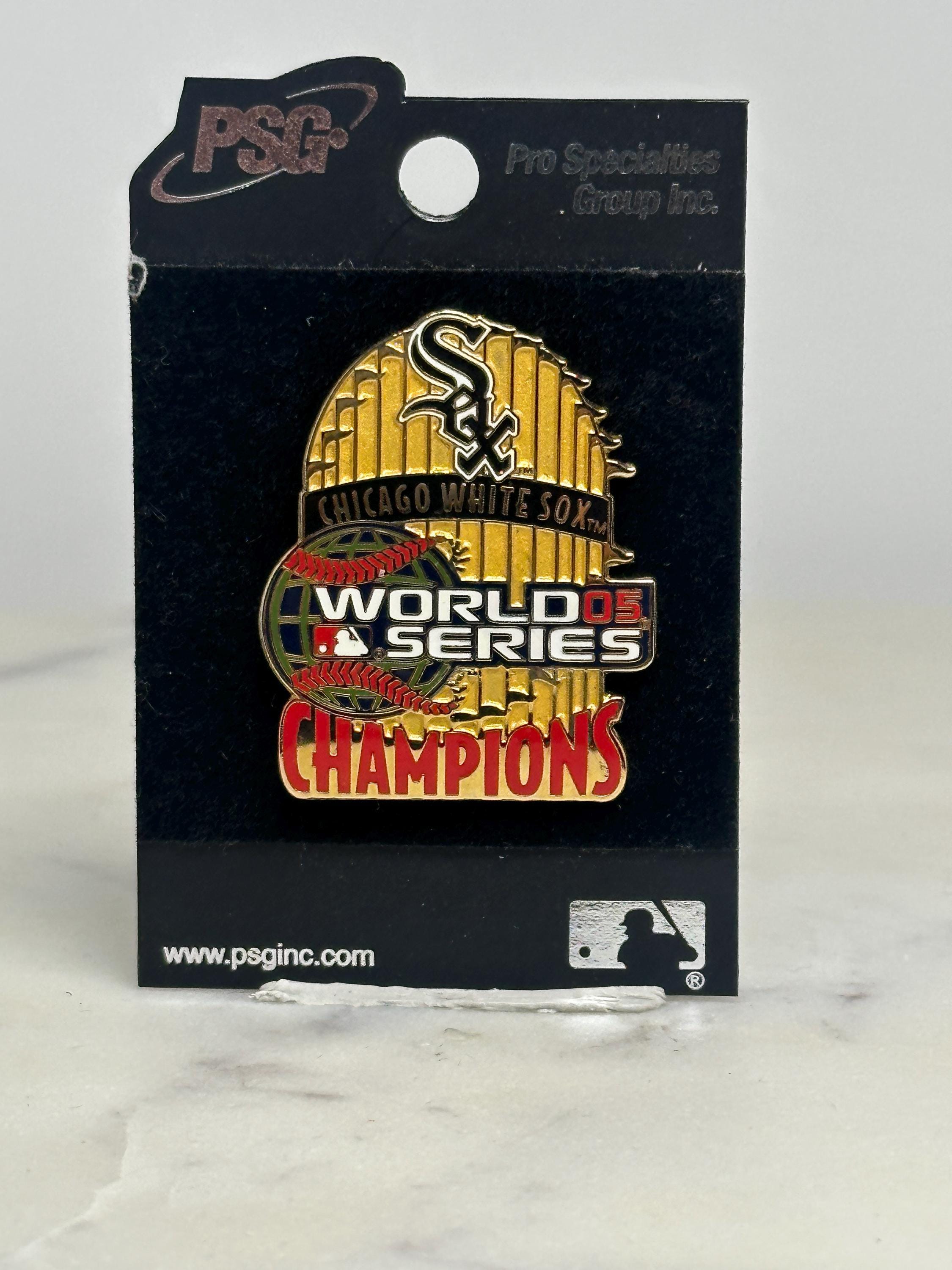 Chicago White Sox Champions Pin: Gold Enamel - 2005 World Series Accessory
