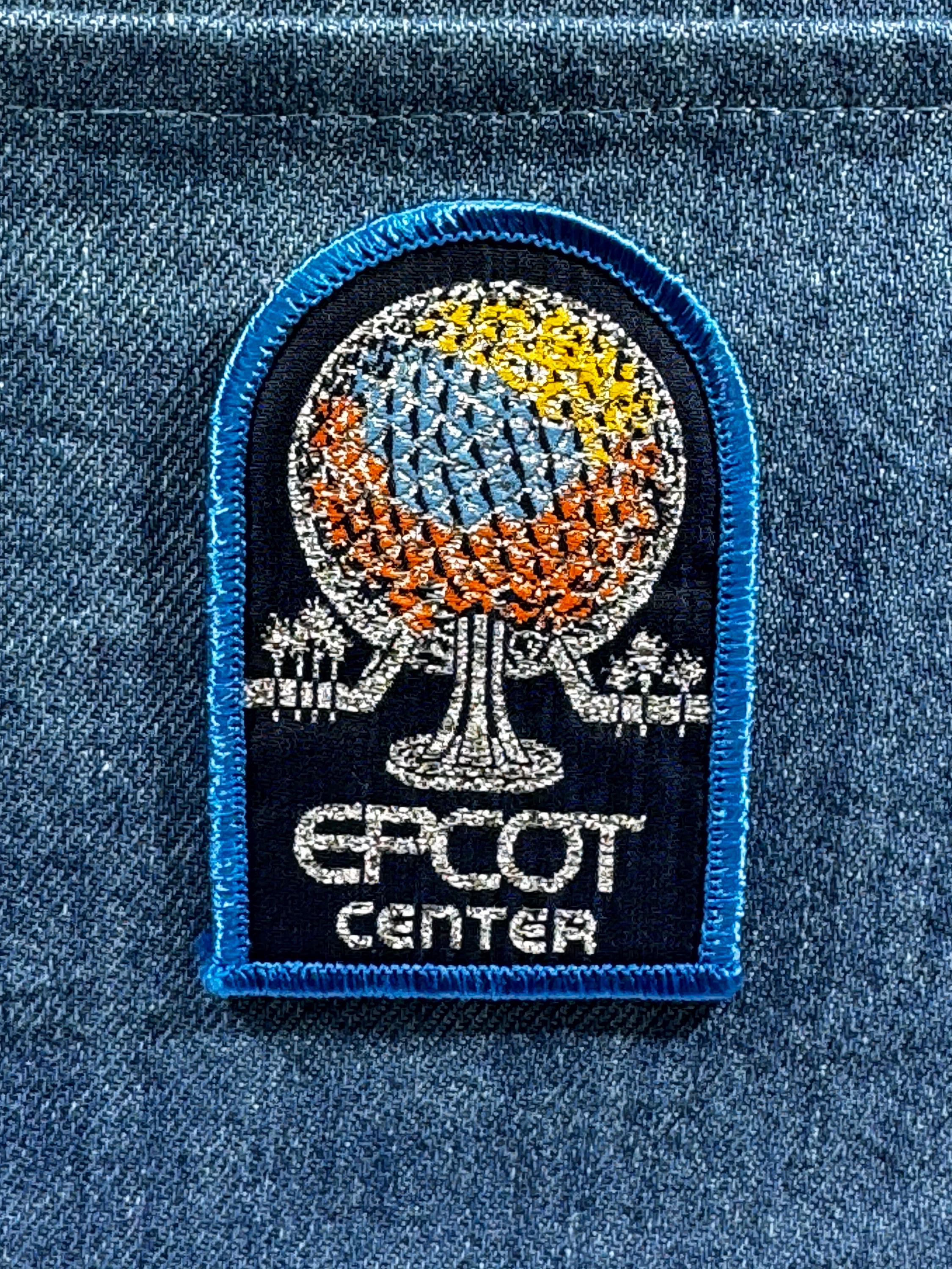 EPCOT Center Collectable Patch: Iron-On Multicolor Iconic - 1980s Theme Park Accessory