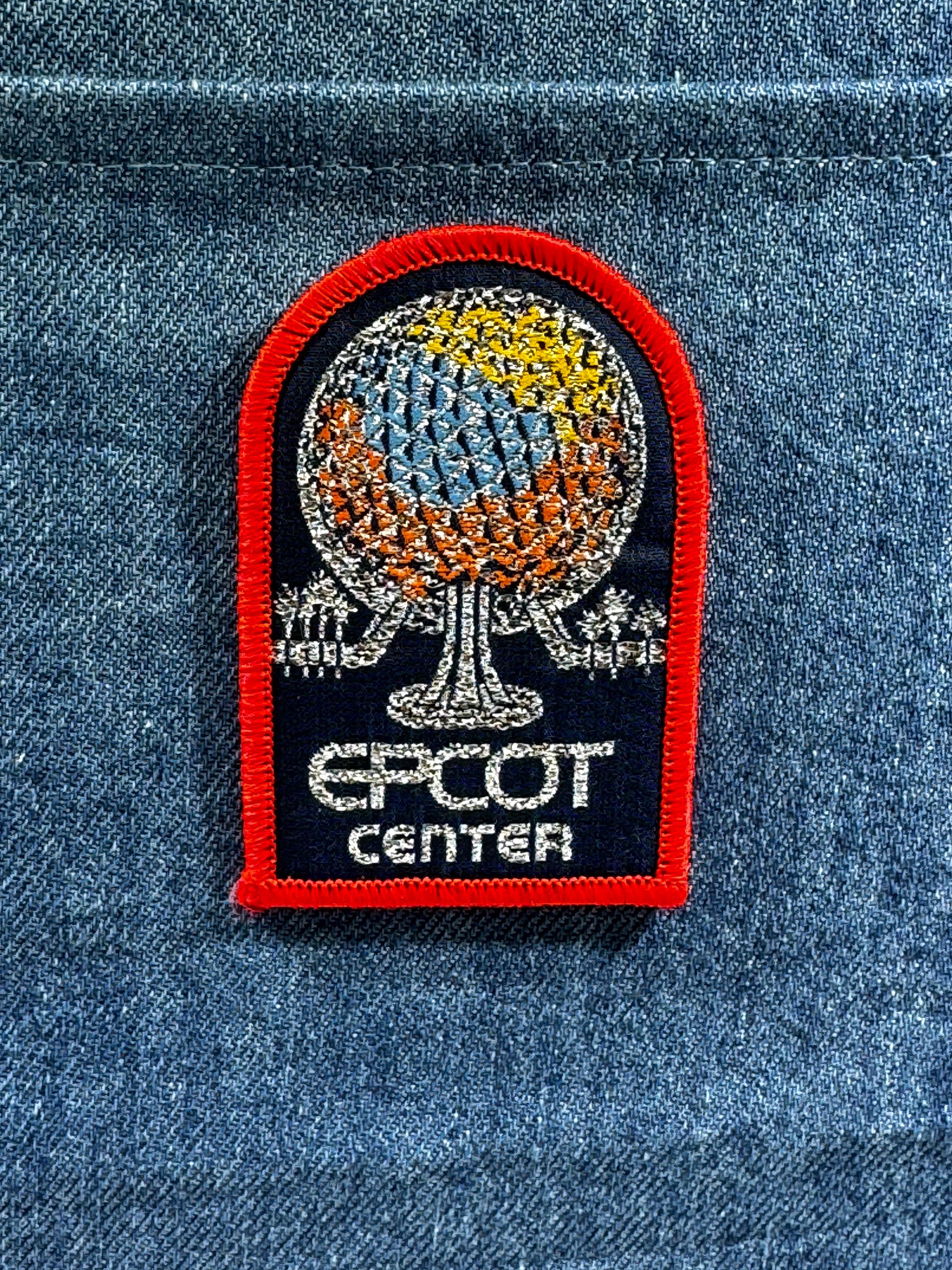 EPCOT Center Collectable Patch: Iron-On Multi-Color - Retro Theme Accessory