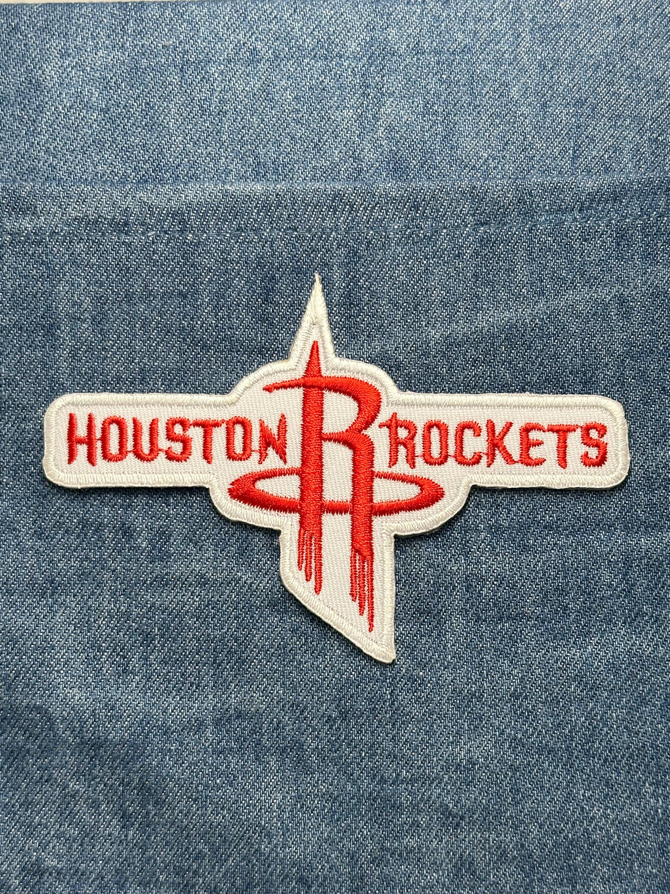 Houston Rockets Collectable Patch: Red & White Logo - Sports Accessory