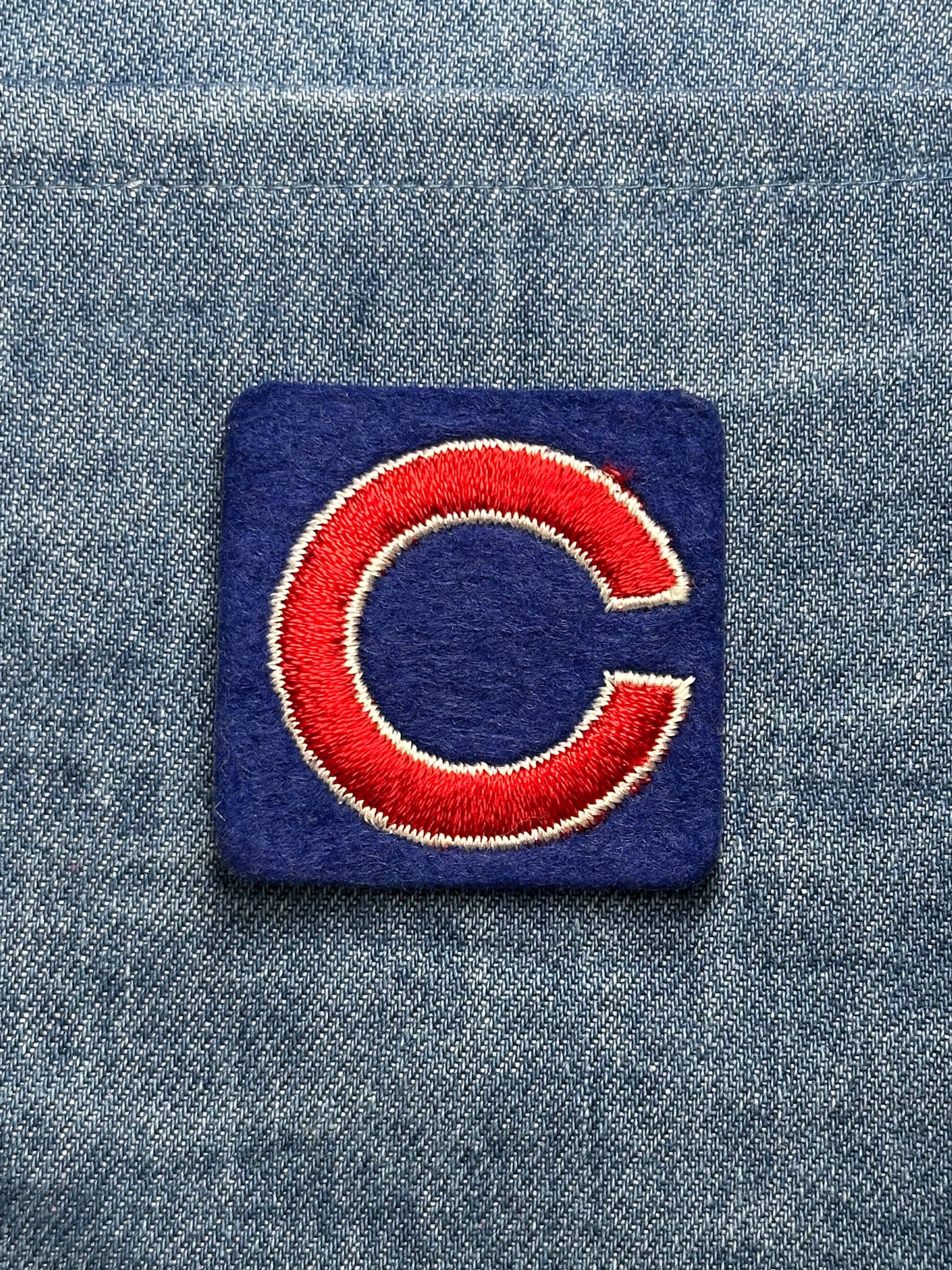 Chicago Cubs Collectable Patch: Bold Red & Blue - Vintage Sports Accessory