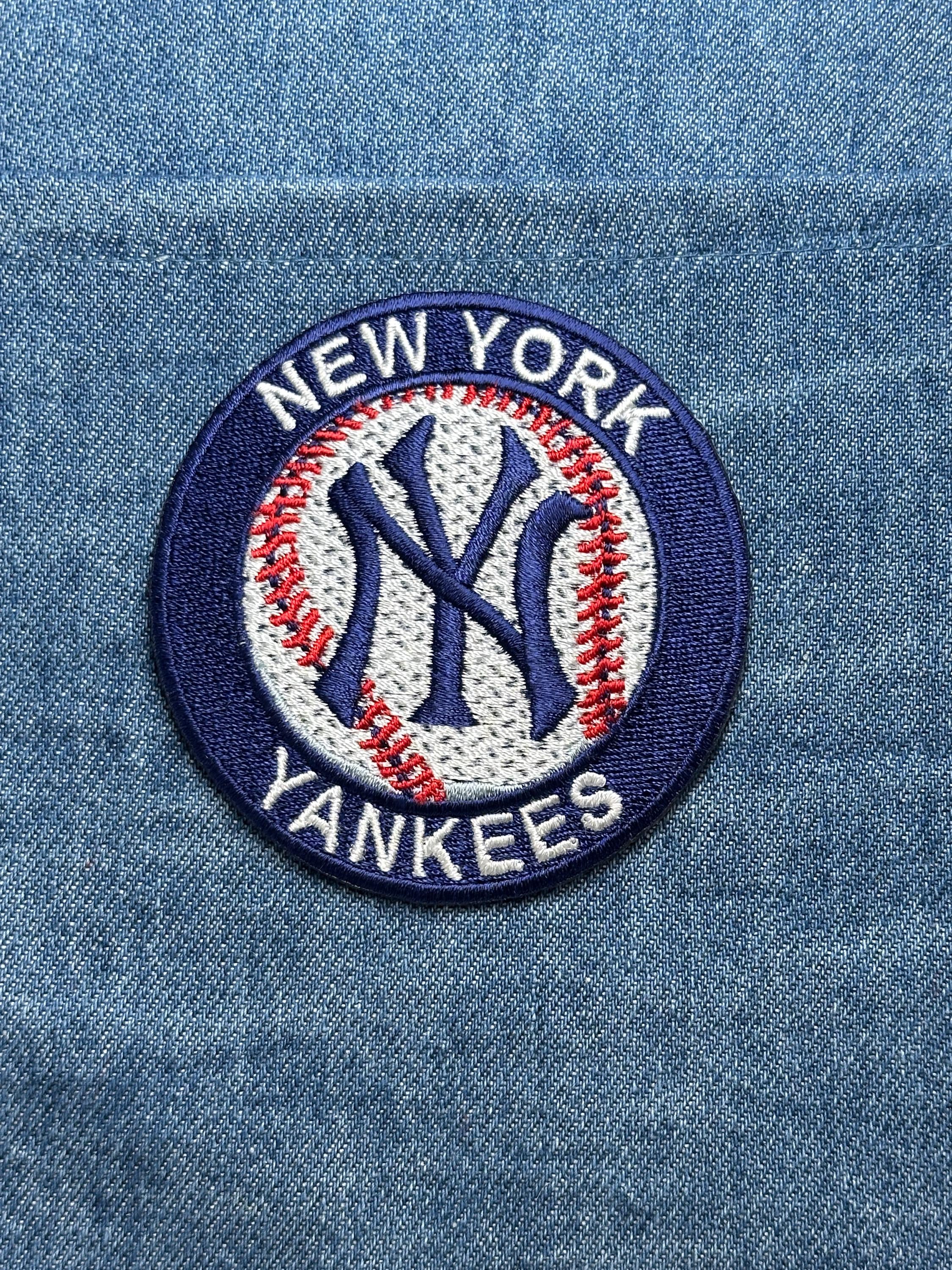 New York Yankees Collectable Patch: Bold Blue & White - Classic Sports Accessory
