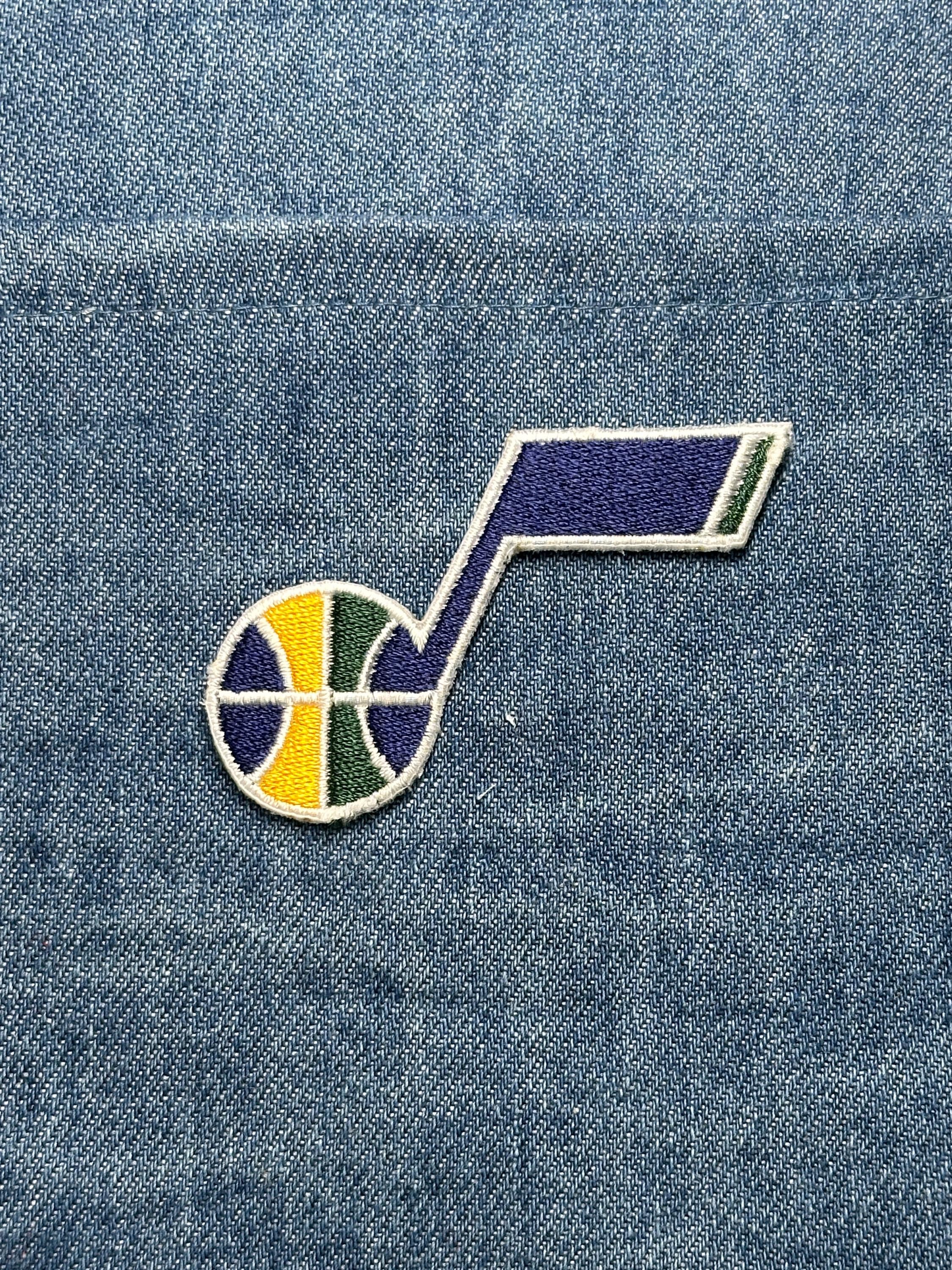 Utah Jazz Collectable Patch: Retro Tricolor - Vintage Sports Accessory