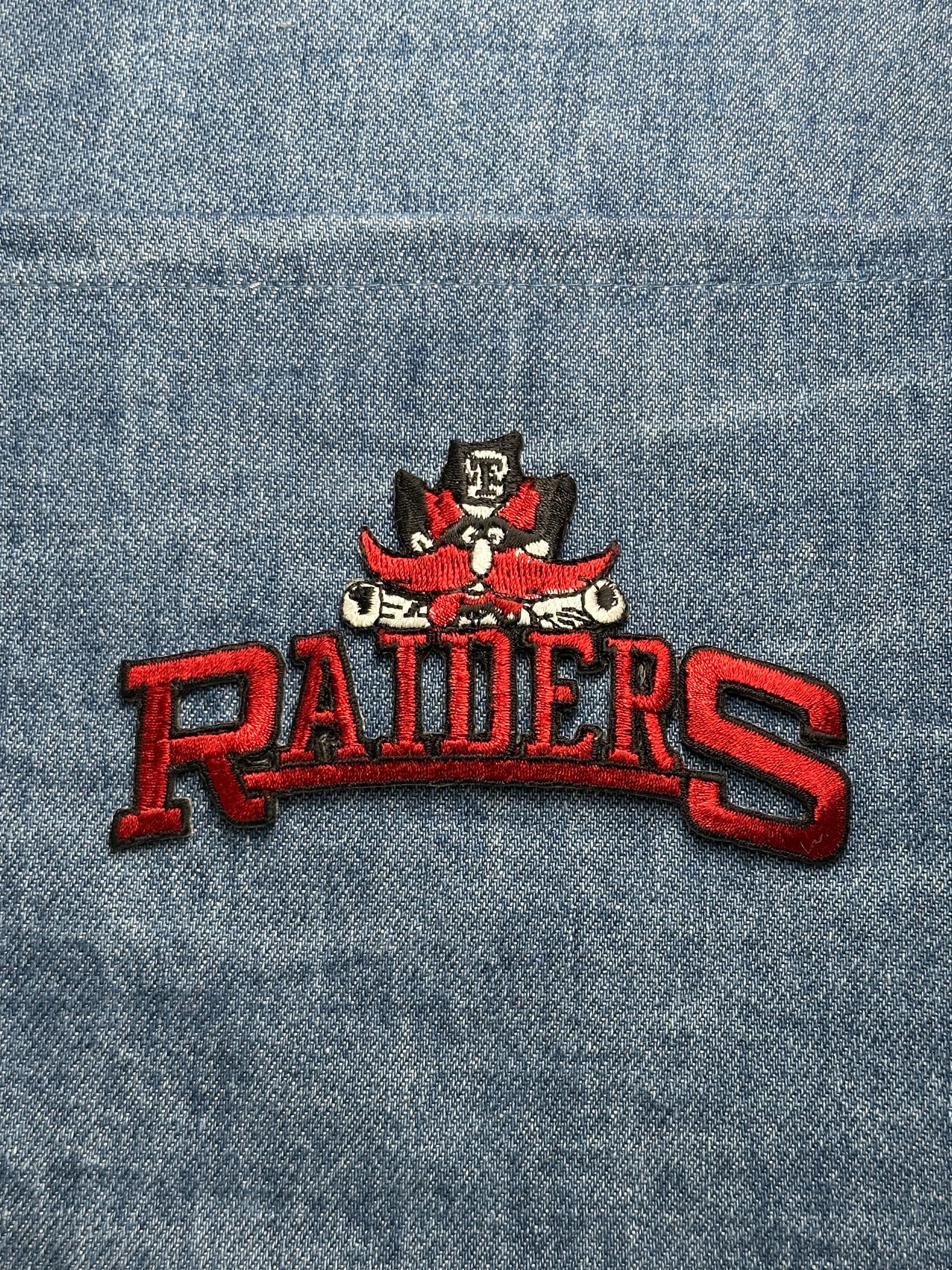Texas Tech Collectable Patch: Red & Black Graphic - Vintage College Accessory