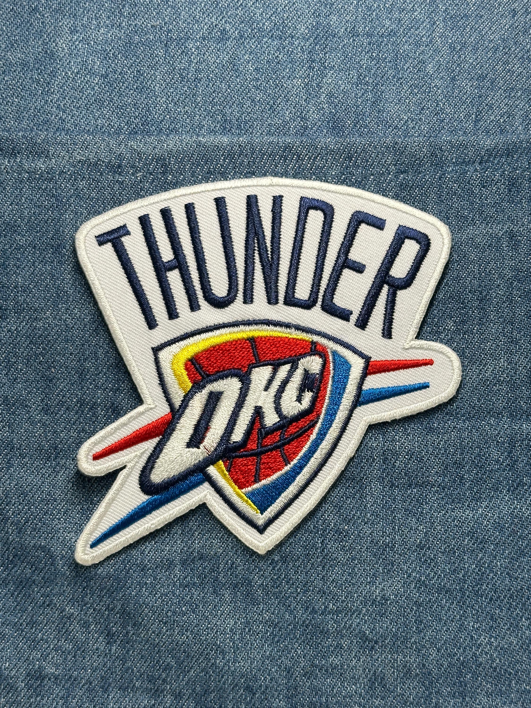 OKC Thunder Collectable Patch: Bold Multicolor Logo - Sports Accessory