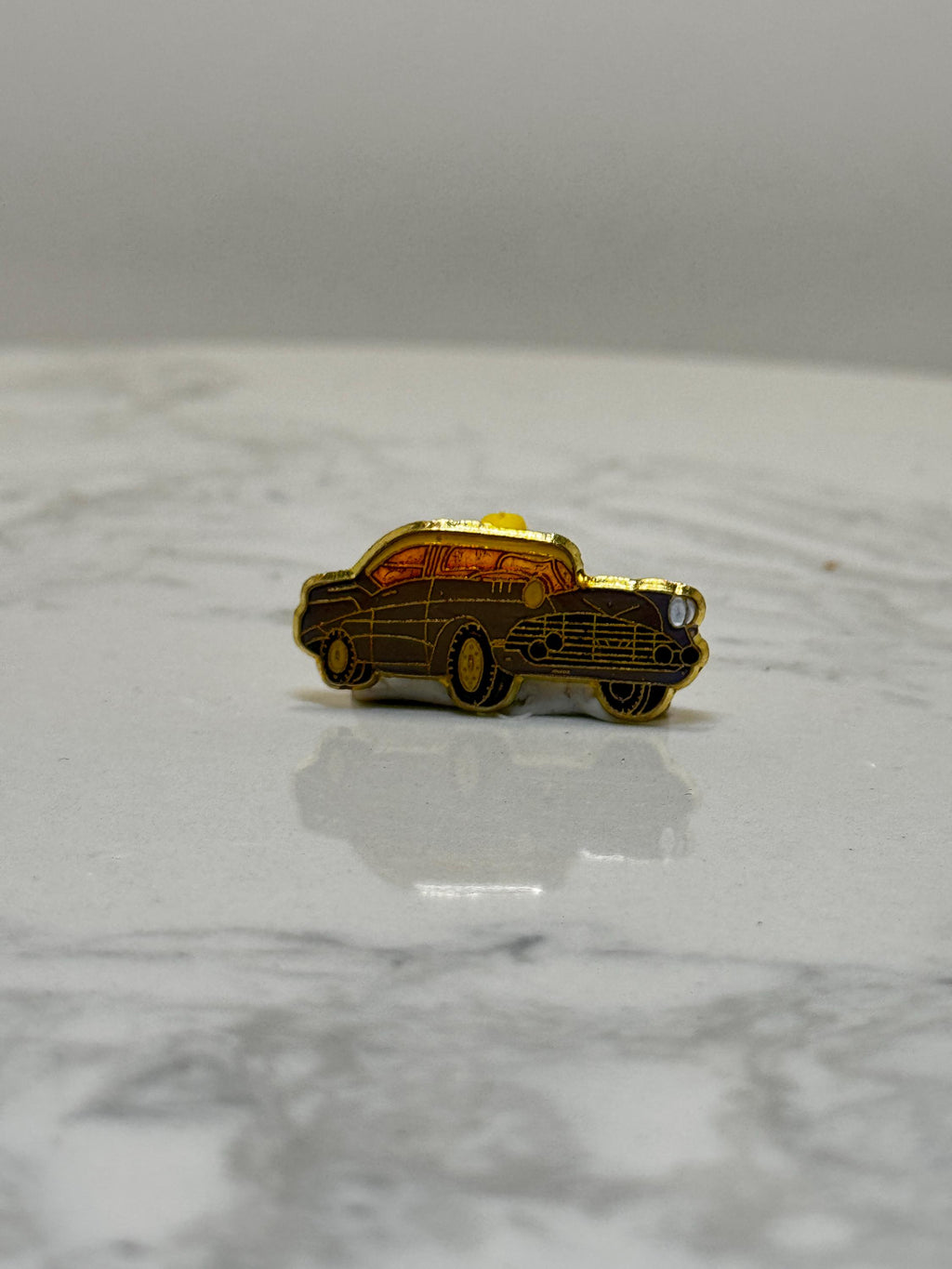 1957 Bel Air Style Pin: Classic 50s Chevy Hardtop - Enamel Car Pin