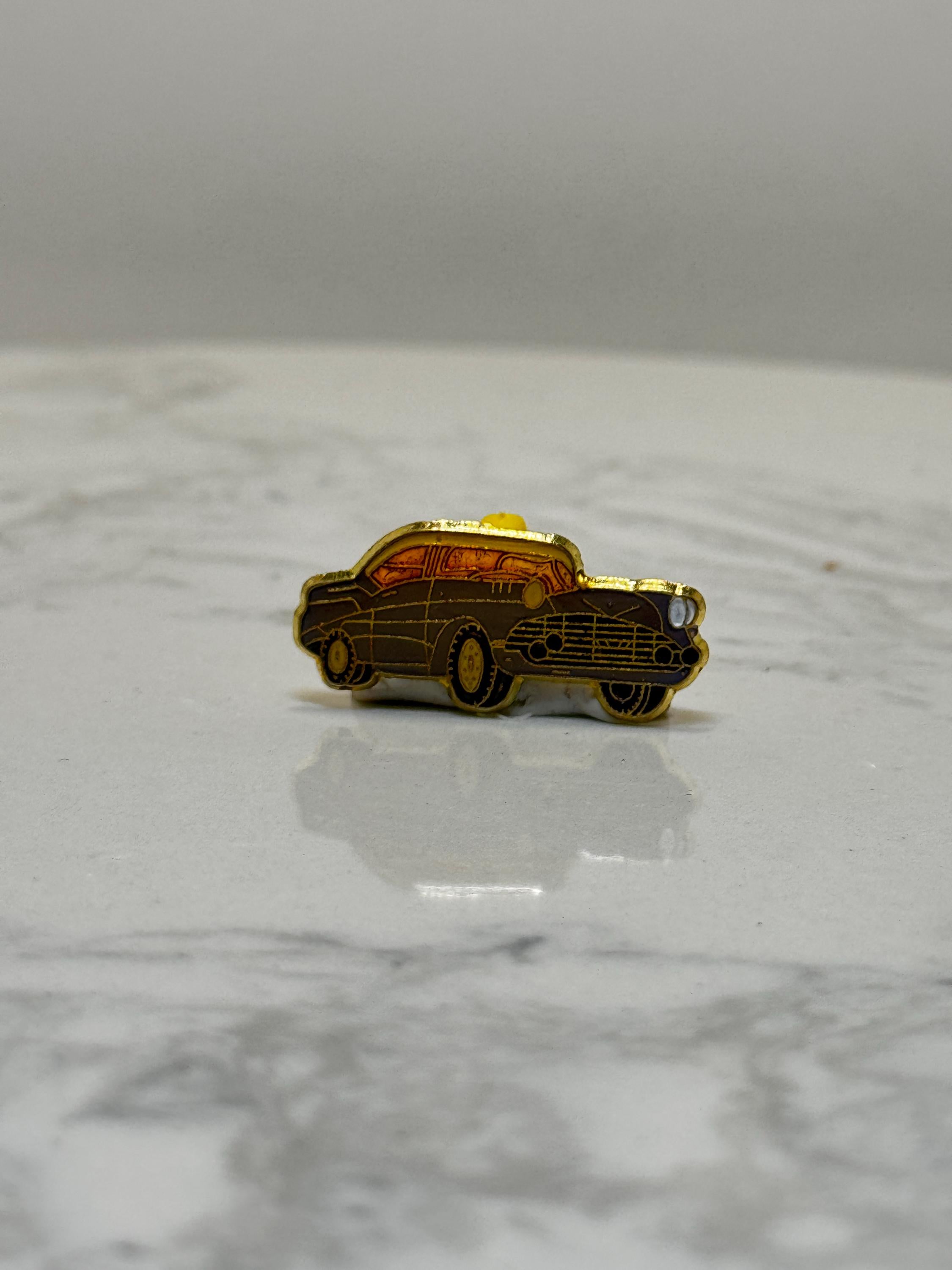 1957 Bel Air Style Pin: Classic 50s Chevy Hardtop - Enamel Car Pin