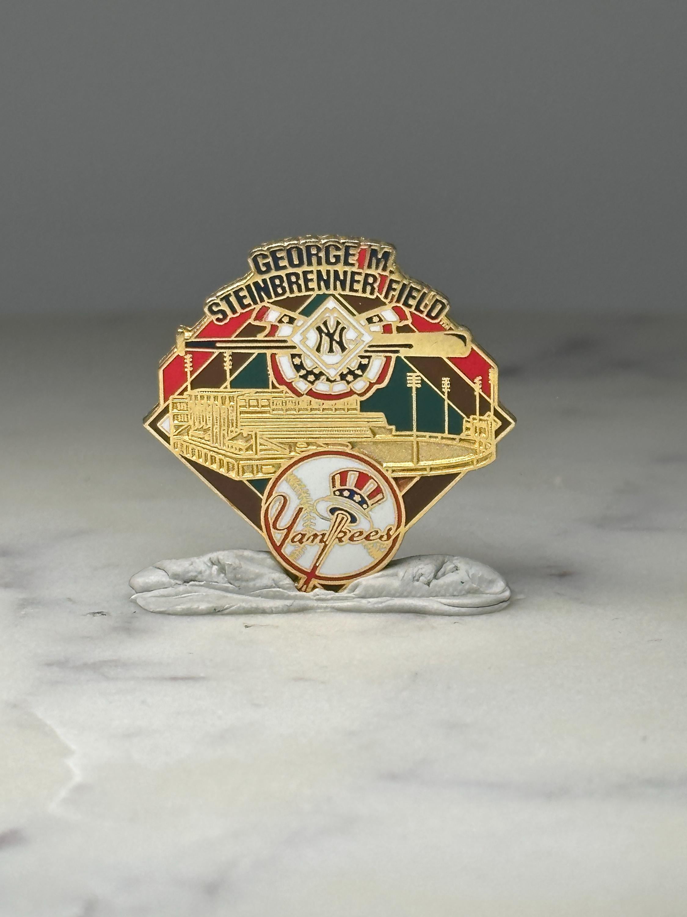 New York Yankees Stadium Pin: Gold Enamel - MLB Souvenir
