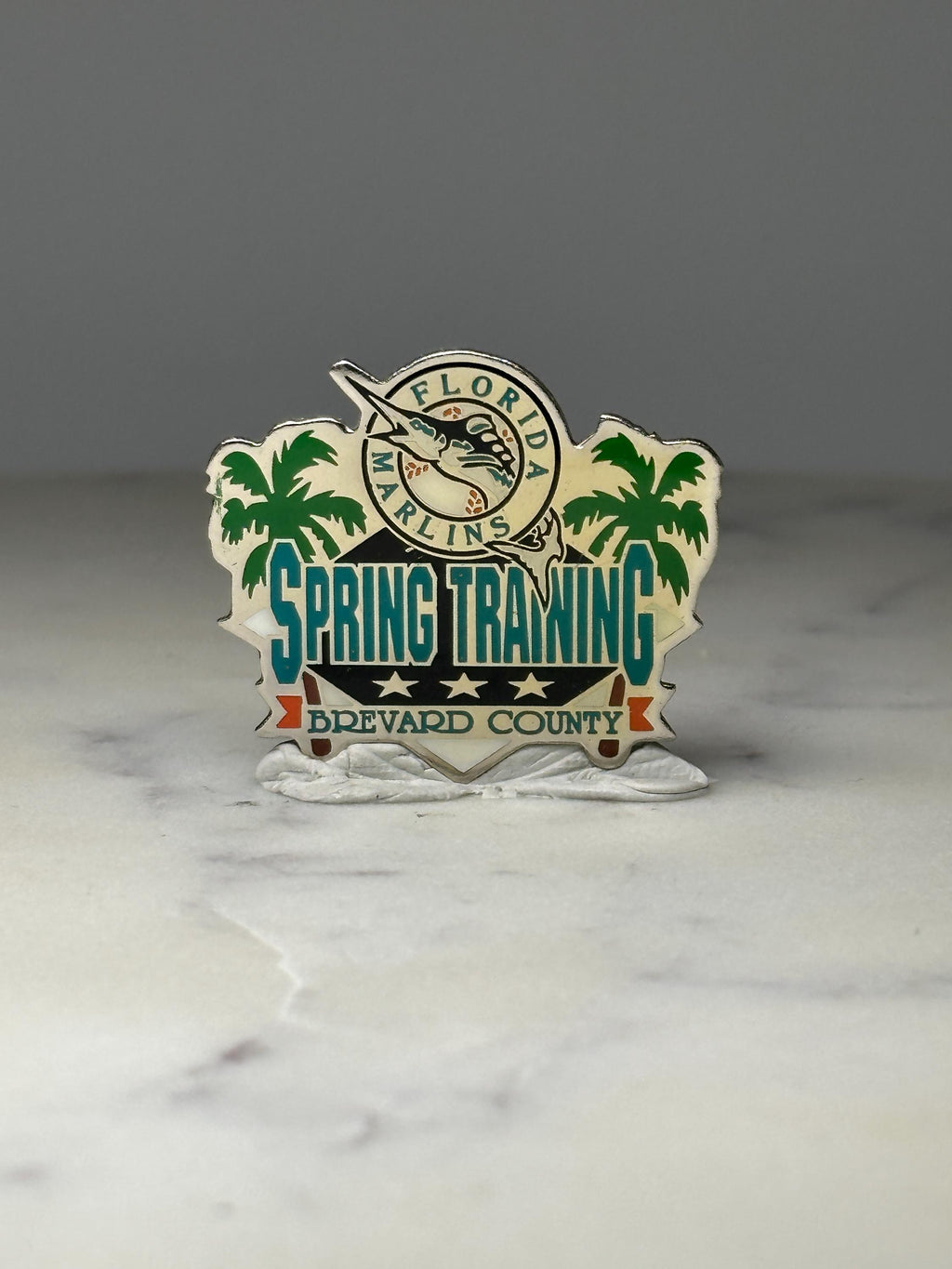Florida Marlins Spring Training Pin: Enamel - MLB Era Accessory