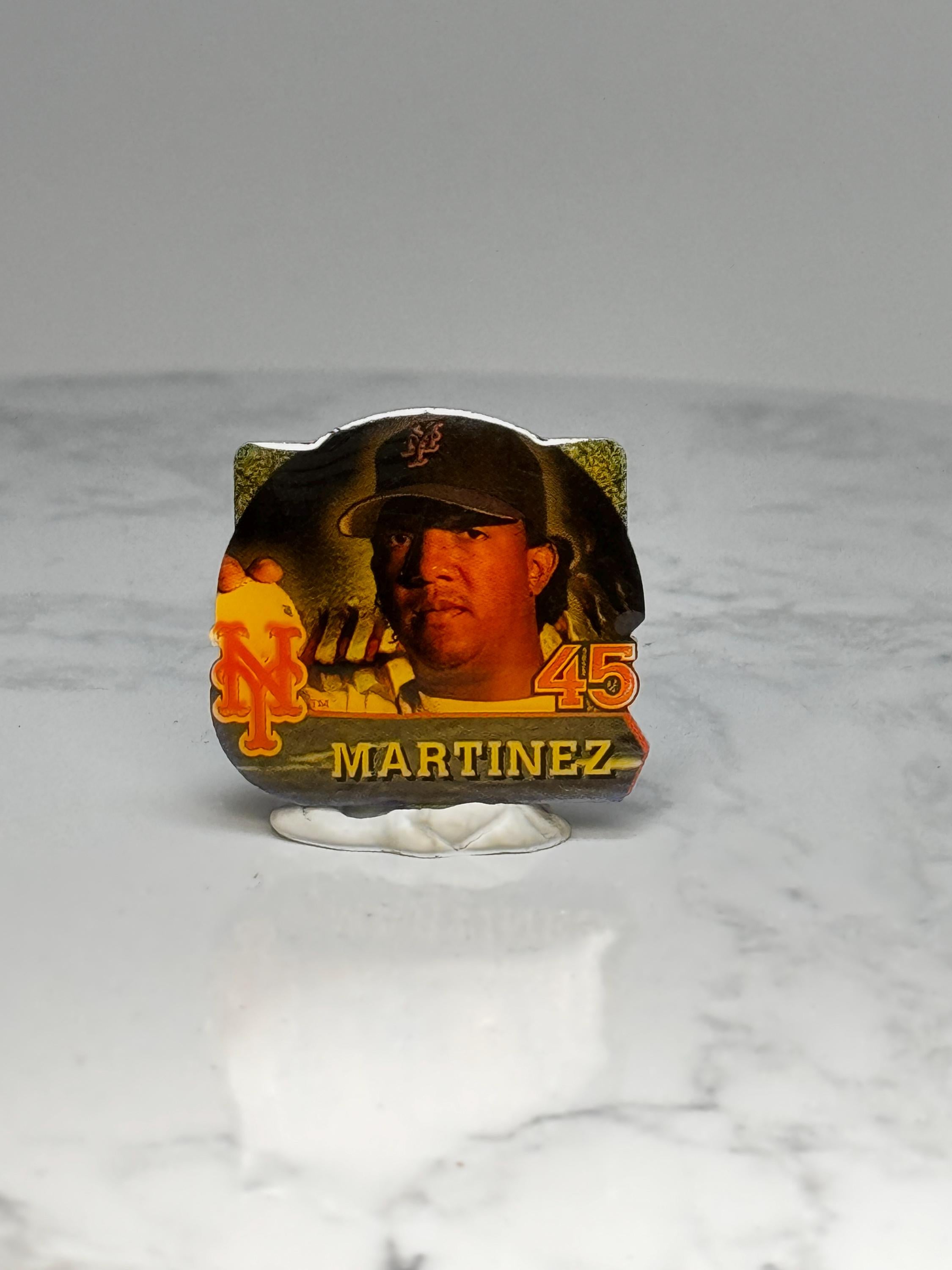 New York Mets Martinez 45 Photo Pin: Color - 2000s MLB Accessory