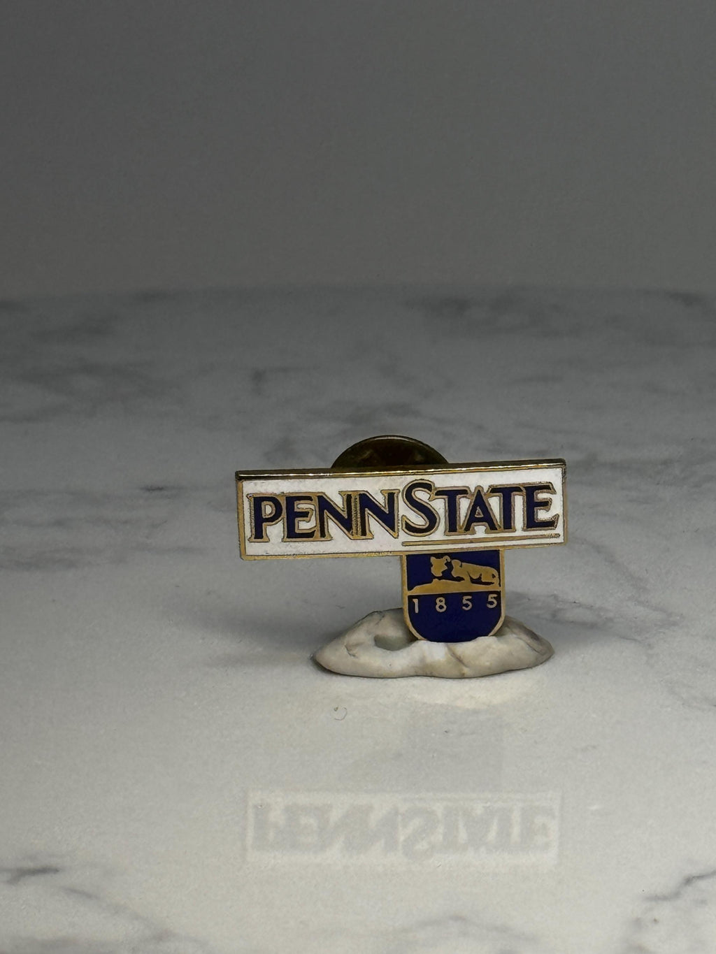 Penn State University Lapel Pin: Blue Gold Enamel - College Accessory