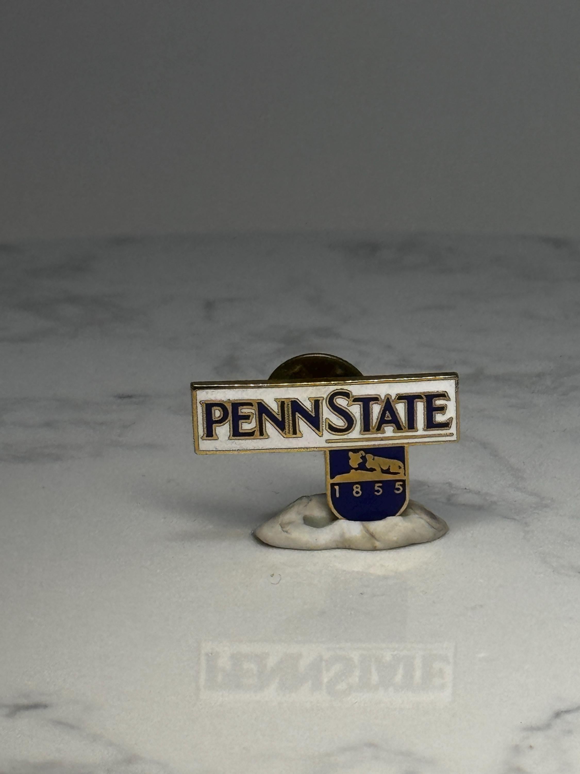 Penn State University Lapel Pin: Blue Gold Enamel - College Accessory