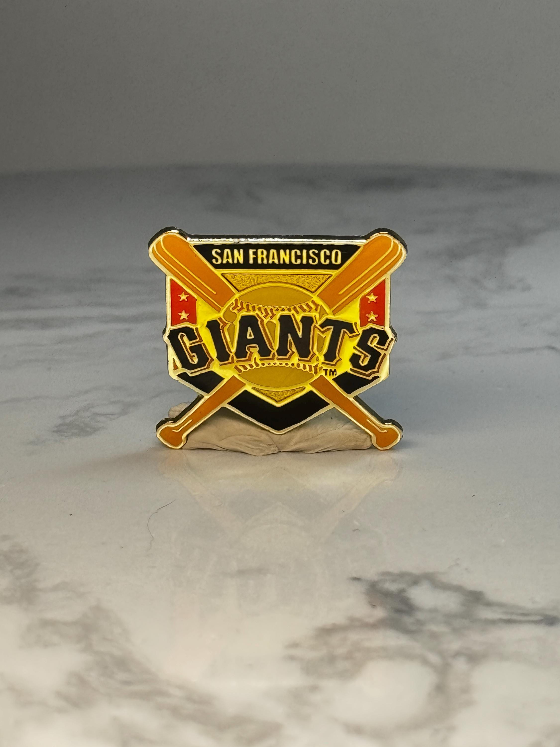 San Francisco Giants Baseball Pin: Gold Enamel - MLB Sports Accessory