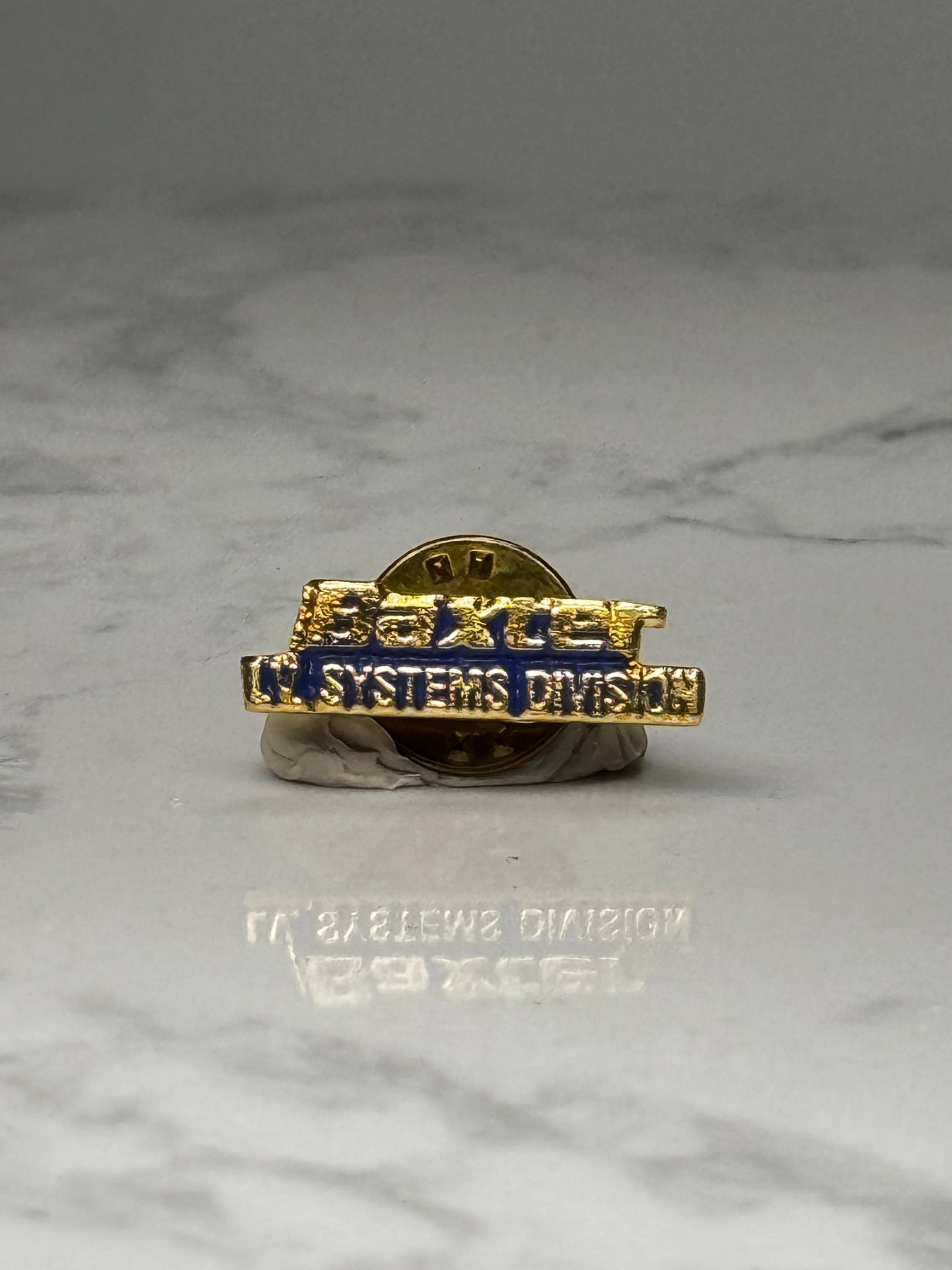 Vintage Baxter I.V. Systems Division Lapel Pin: Gold Tone Corporate Medical Employee Pin – Healthcare Memorabilia