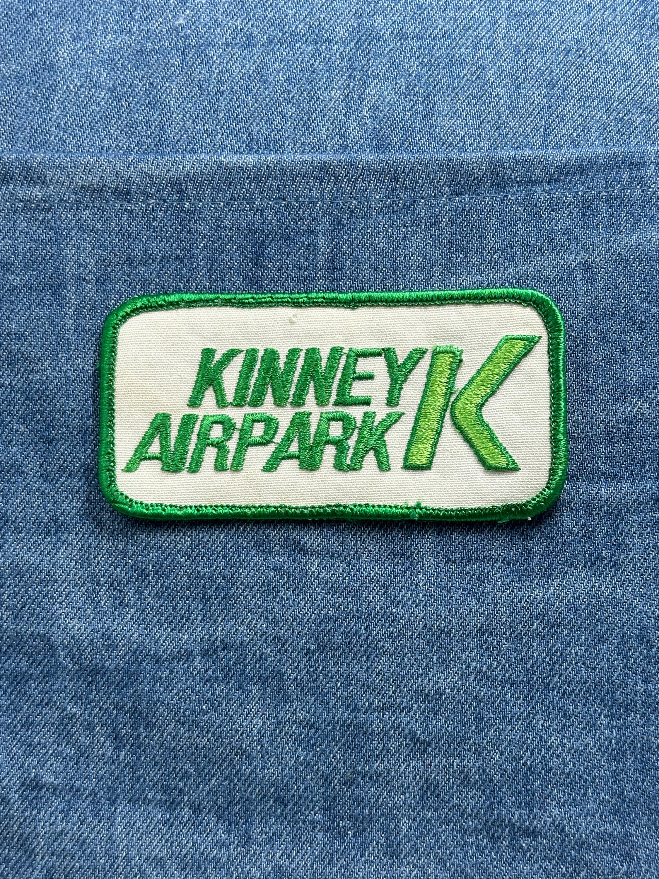 Kinney Airpark Collectable Patch: Green White Logo - Aviation Accessory
