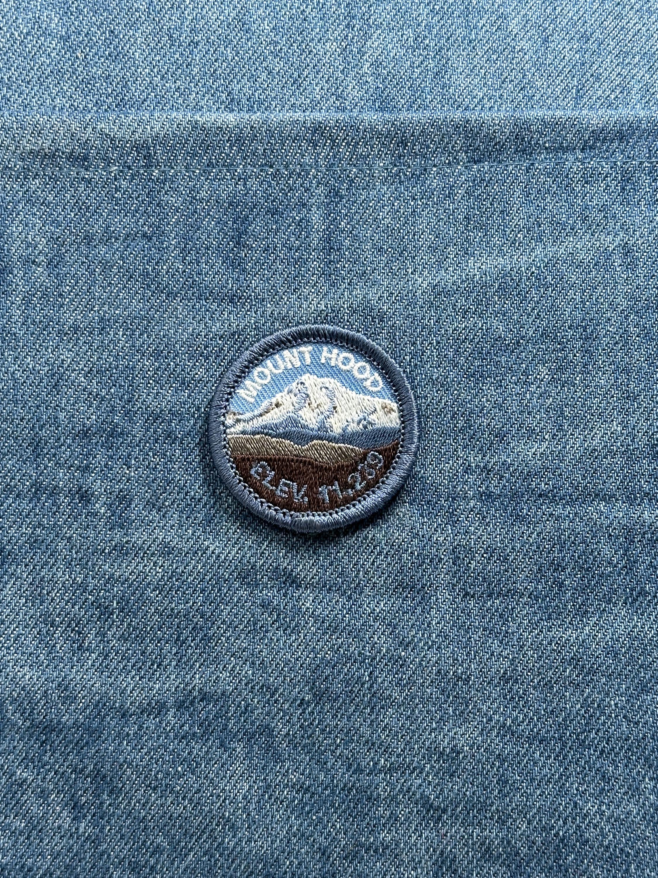 Mount Hood Collectable Patch: Blue Scenic - Outdoor Accessory