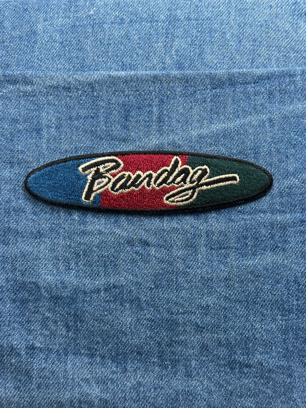 Vintage Bandag Patch: Tire Retread Company Logo - Automotive Badge