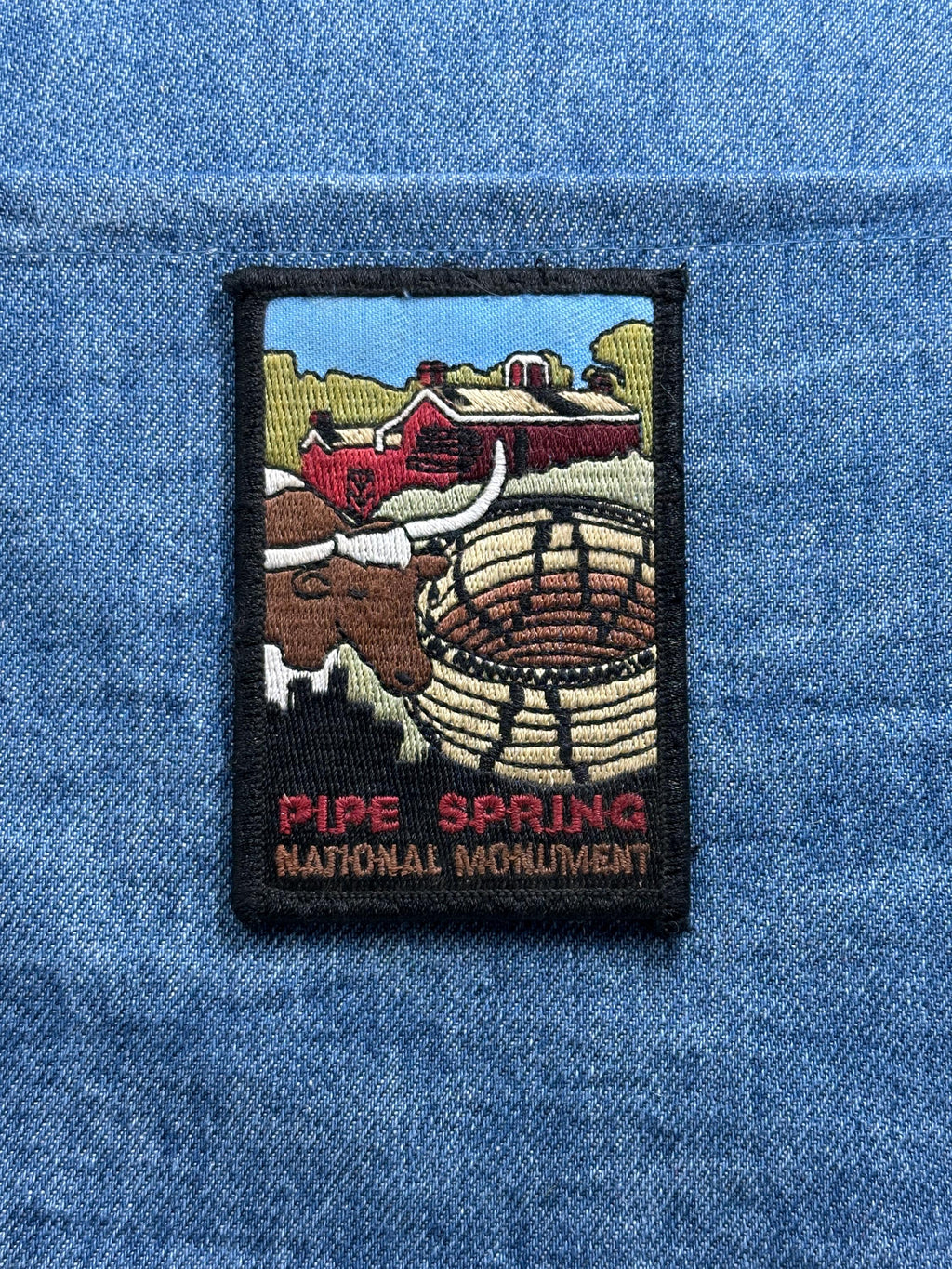 Pipe Spring NM Collectable Patch: Scenic Farm - Park Souvenir