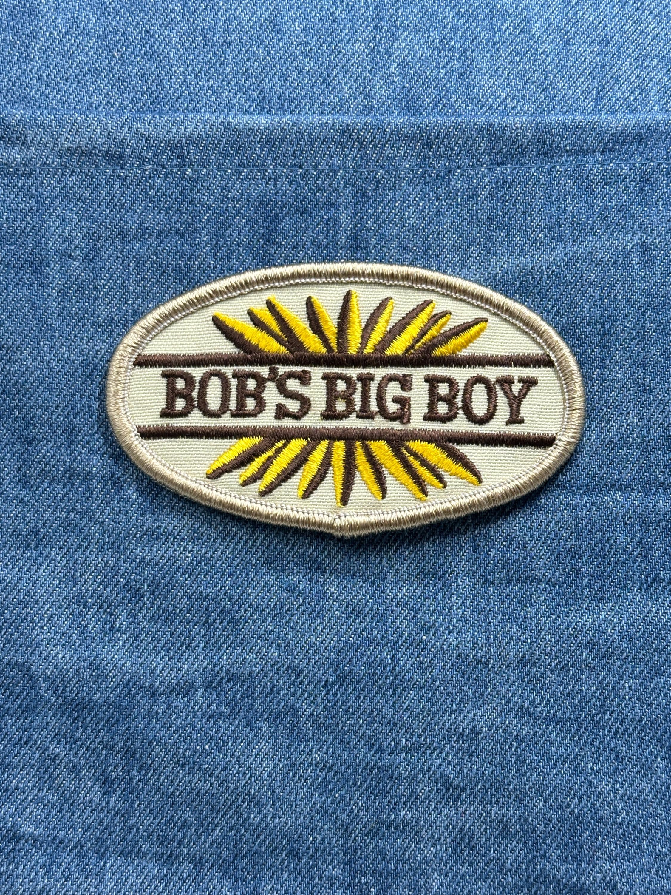 Vintage Bob’s Big Boy Restaurant Patch: Brown Logo - Diner Fast Food