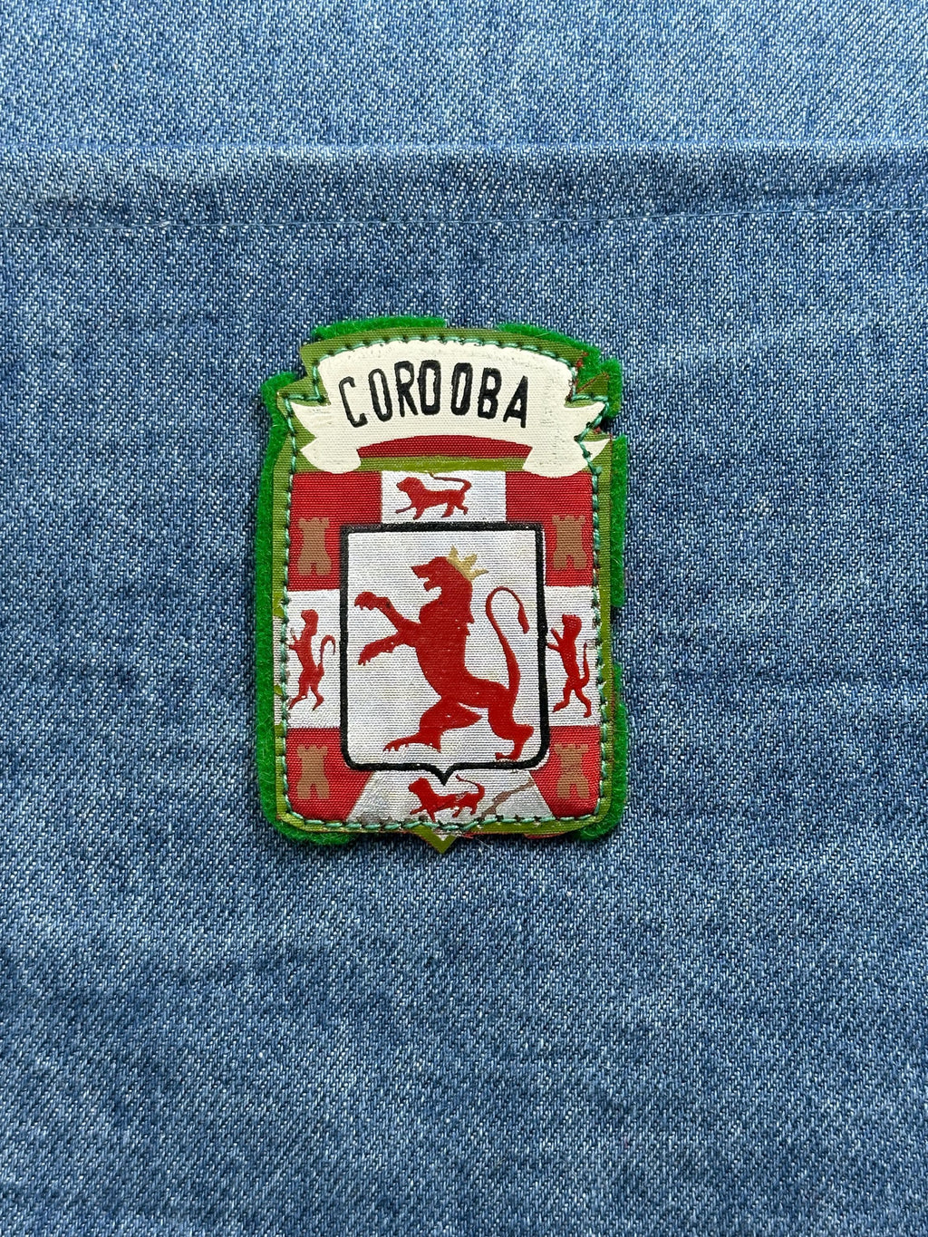 Cordoba Spain Collectable Patch: Heraldic Crest - City Souvenir Accessory