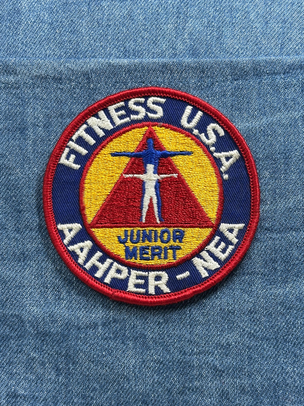 Vintage Fitness USA Junior Merit Patch: AAHPER NDEA - Exercise Program