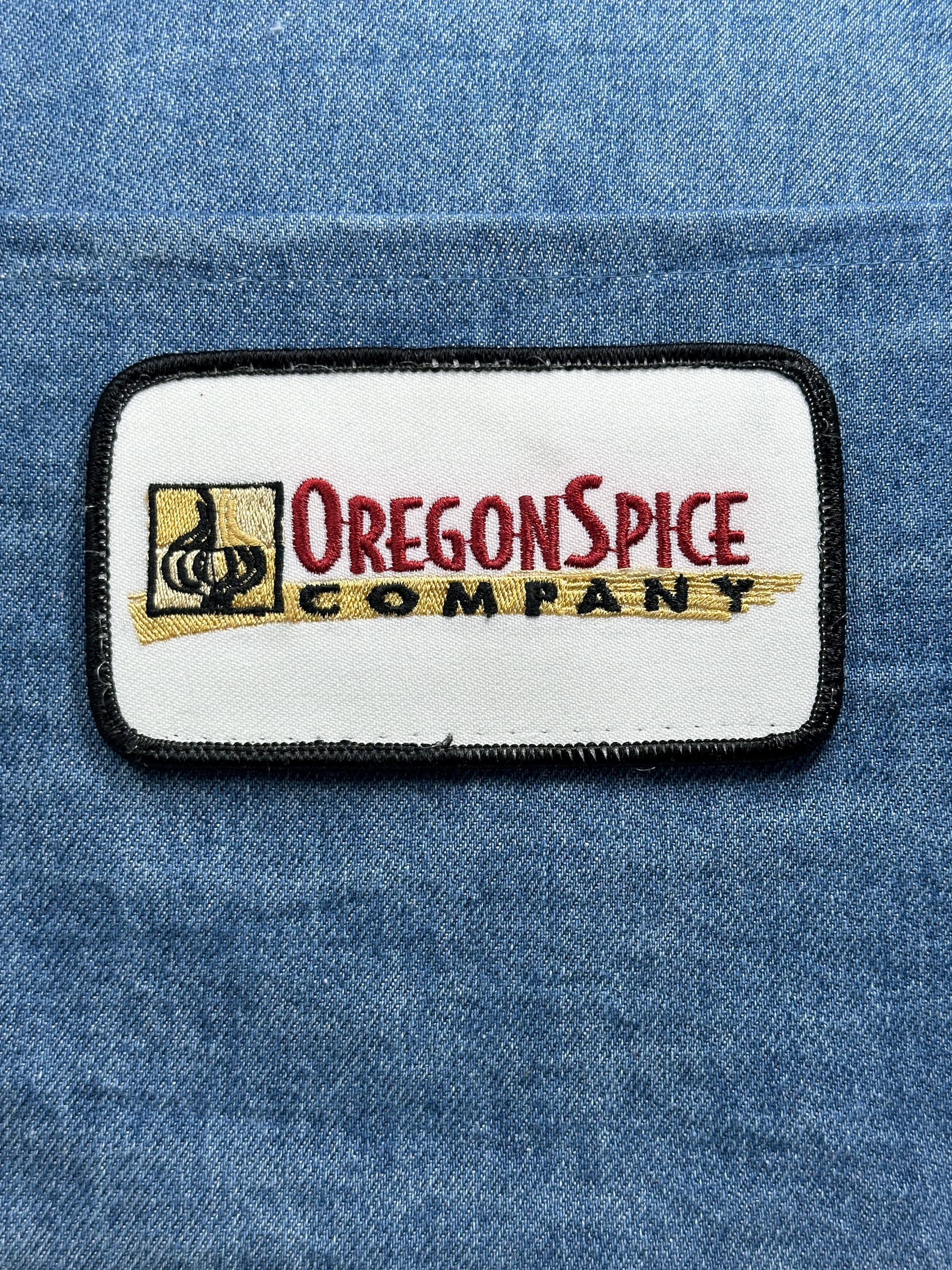 Oregon Spice Company Collectable Patch: Black Border - Corporate Logo Accessory