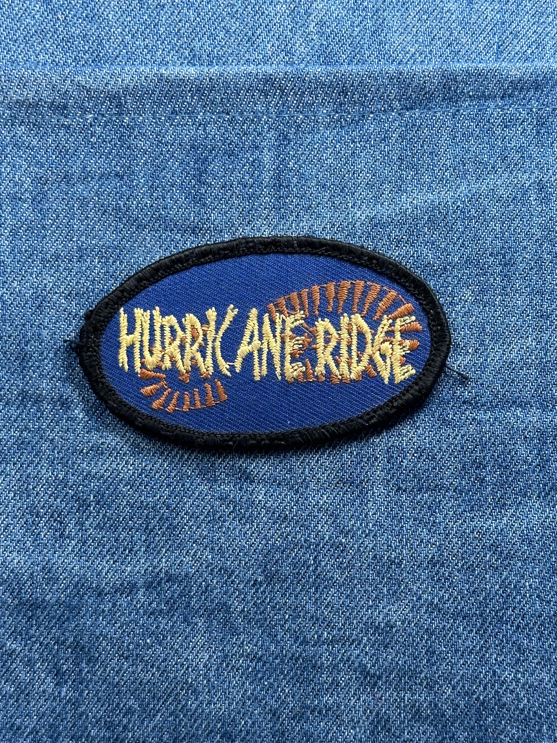 Hurricane Ridge Collectable Patch: Blue Oval - Nat Park Accessory