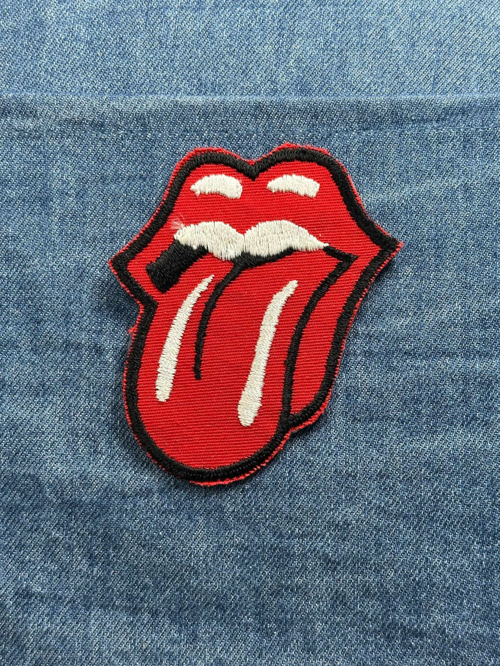 Rolling Stones Collectable Patch: Red Tongue Logo - Rock Music Accessory
