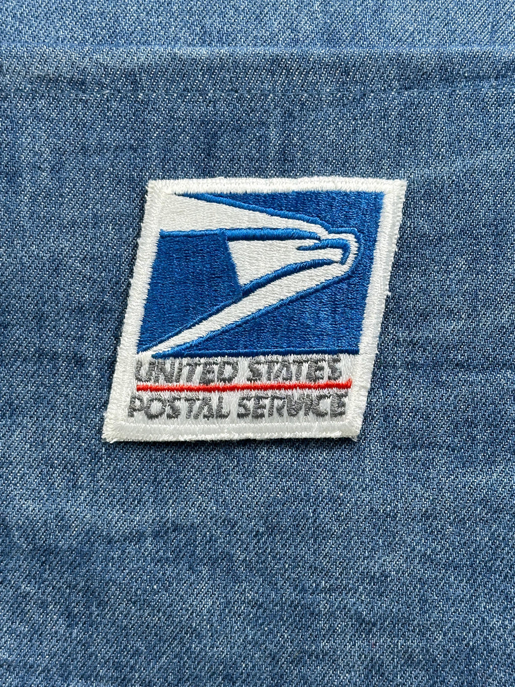 US Postal Service Collectable Patch: Blue Logo - 1990s Gov Accessory
