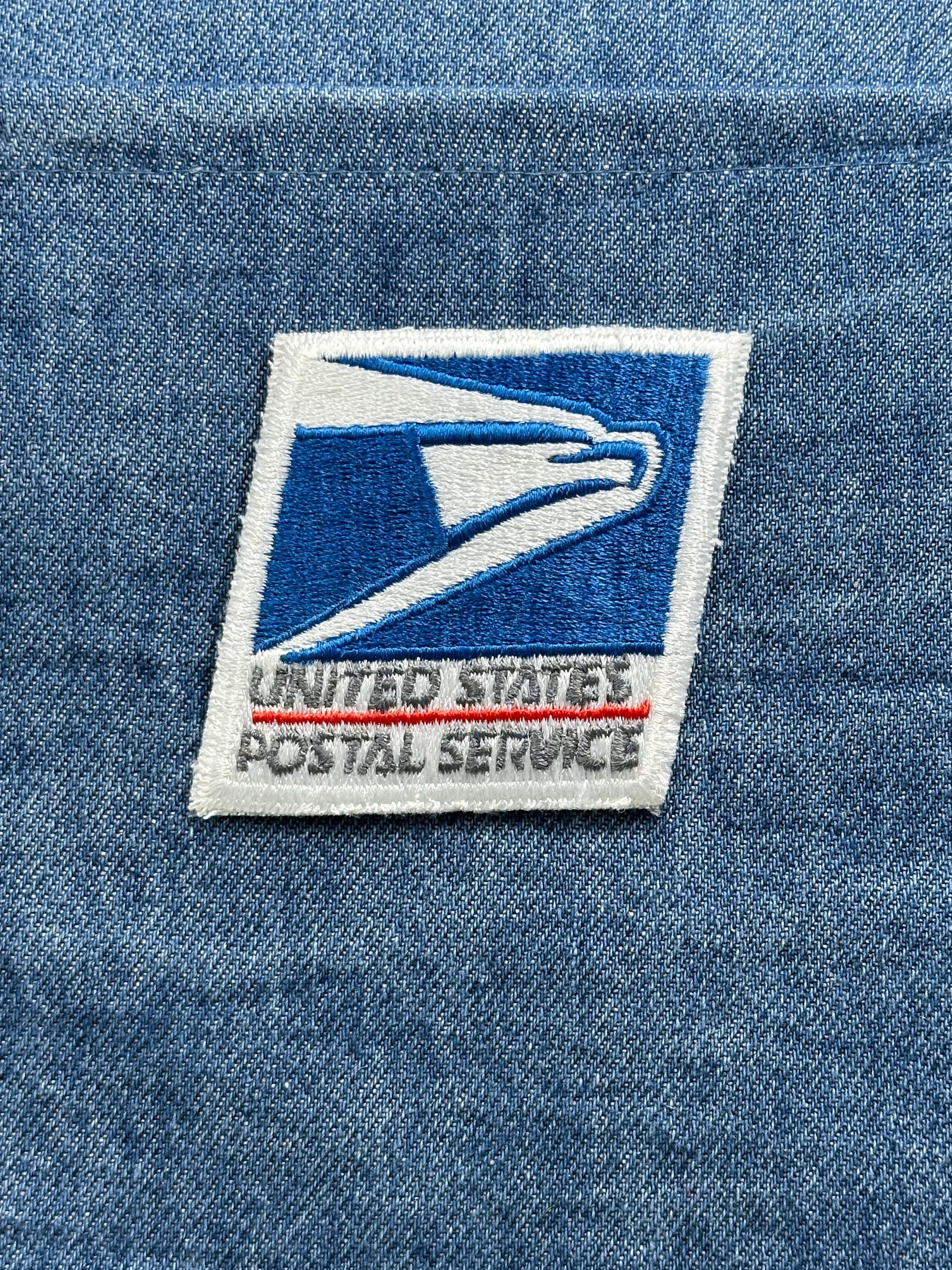 US Postal Service Collectable Patch: Blue Logo - 1990s Gov Accessory