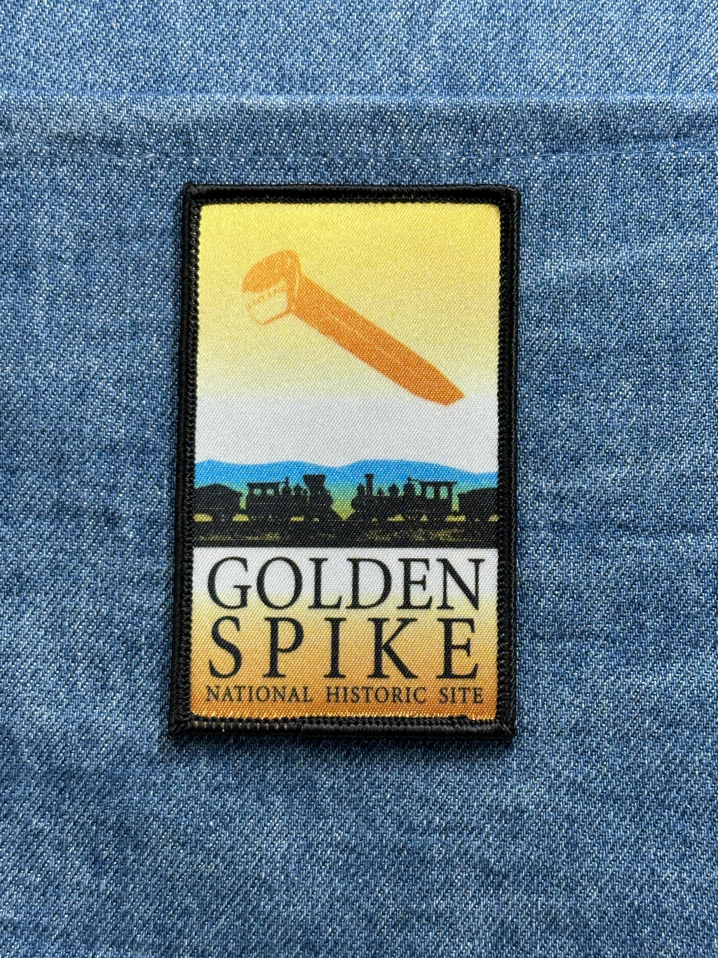 Golden Spike NHS Collectable Patch: Scenic Train - Railroad Era