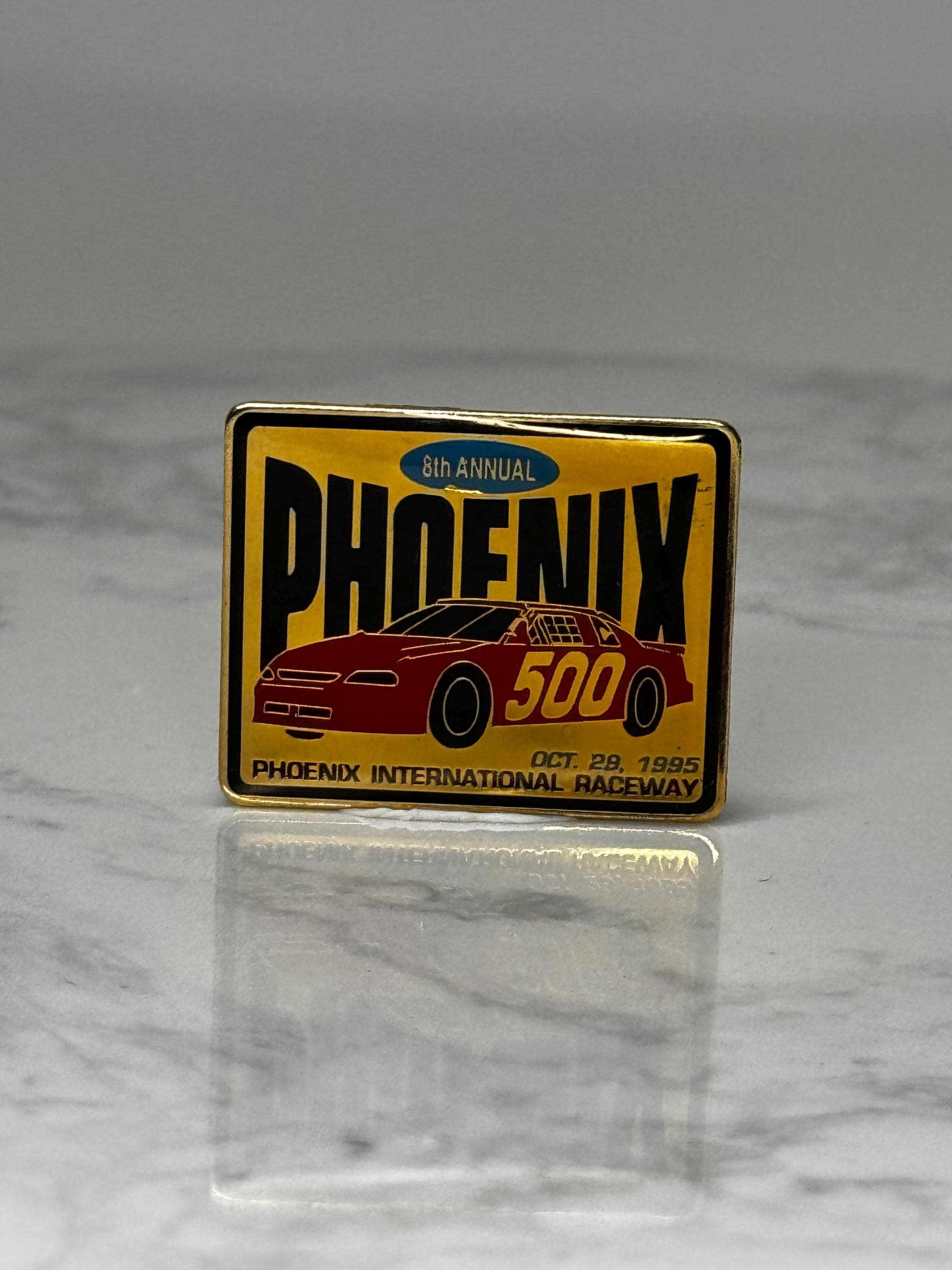 Vintage Phoenix 500 Lapel Pin: Red Enamel - 1995 Racing Souvenir