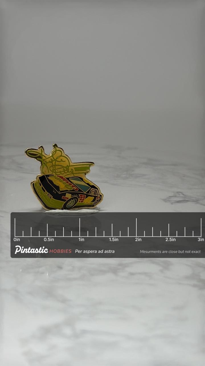 Vintage Kyle Petty #42 Mello Yello NASCAR Lapel Pin, Mello Yello Pontiac Stock Car Racing Enamel Pin, NASCAR Collectible with