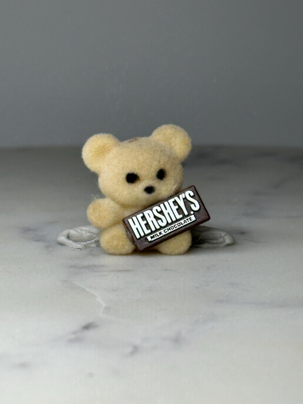 Vintage Hersheys Teddy Bear Pin: Brown Enamel - Candy Advertising Accessory