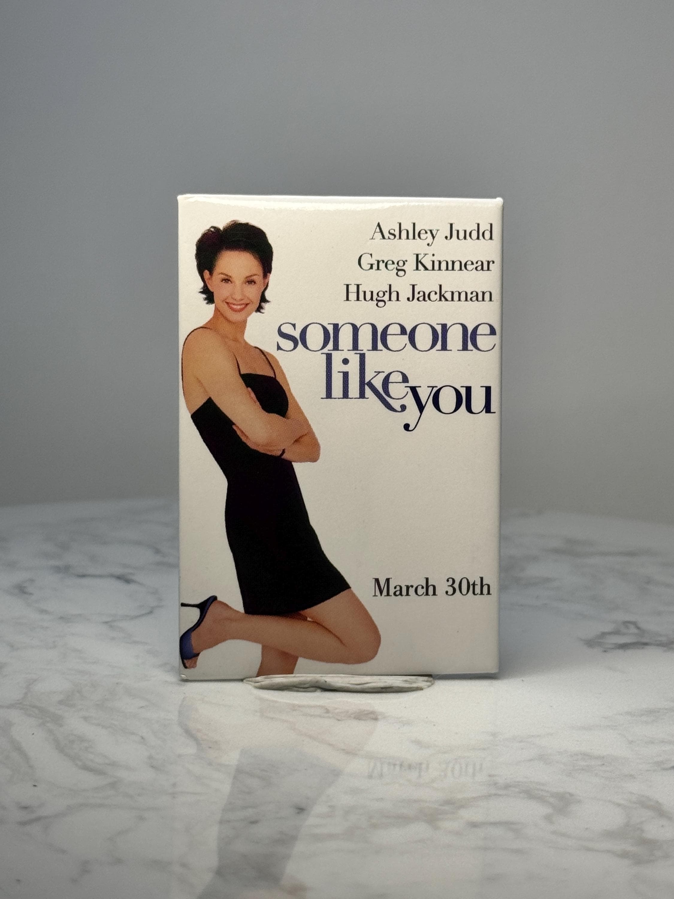 Vintage Someone Like You Movie Pin: Glossy Photo Finish - 2000s Film Accessory