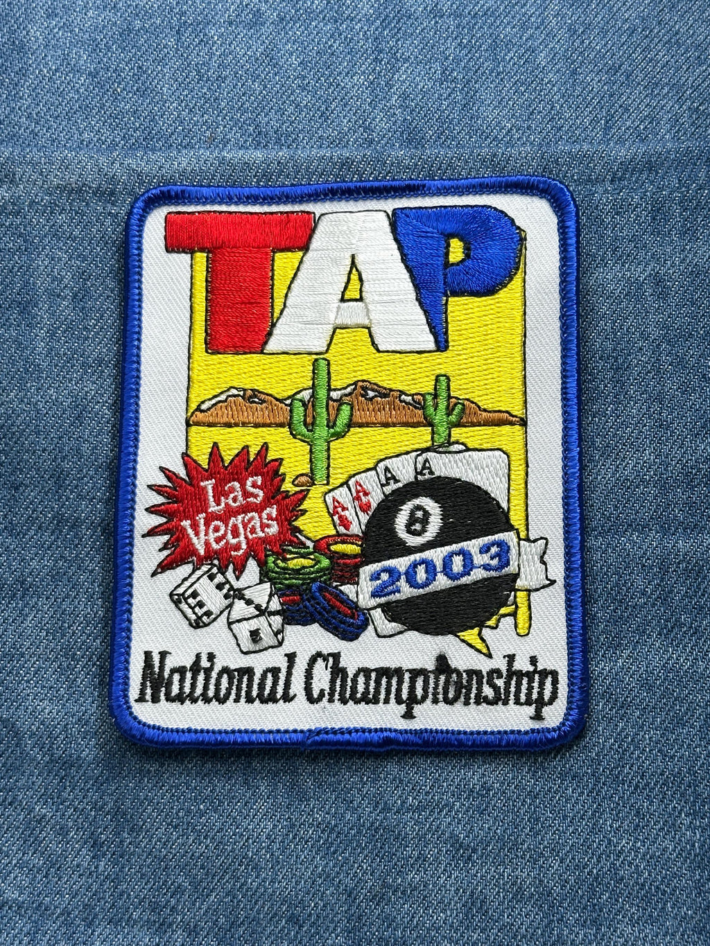 TAP Las Vegas 2003 Patch: Desert Style - Pool Championship