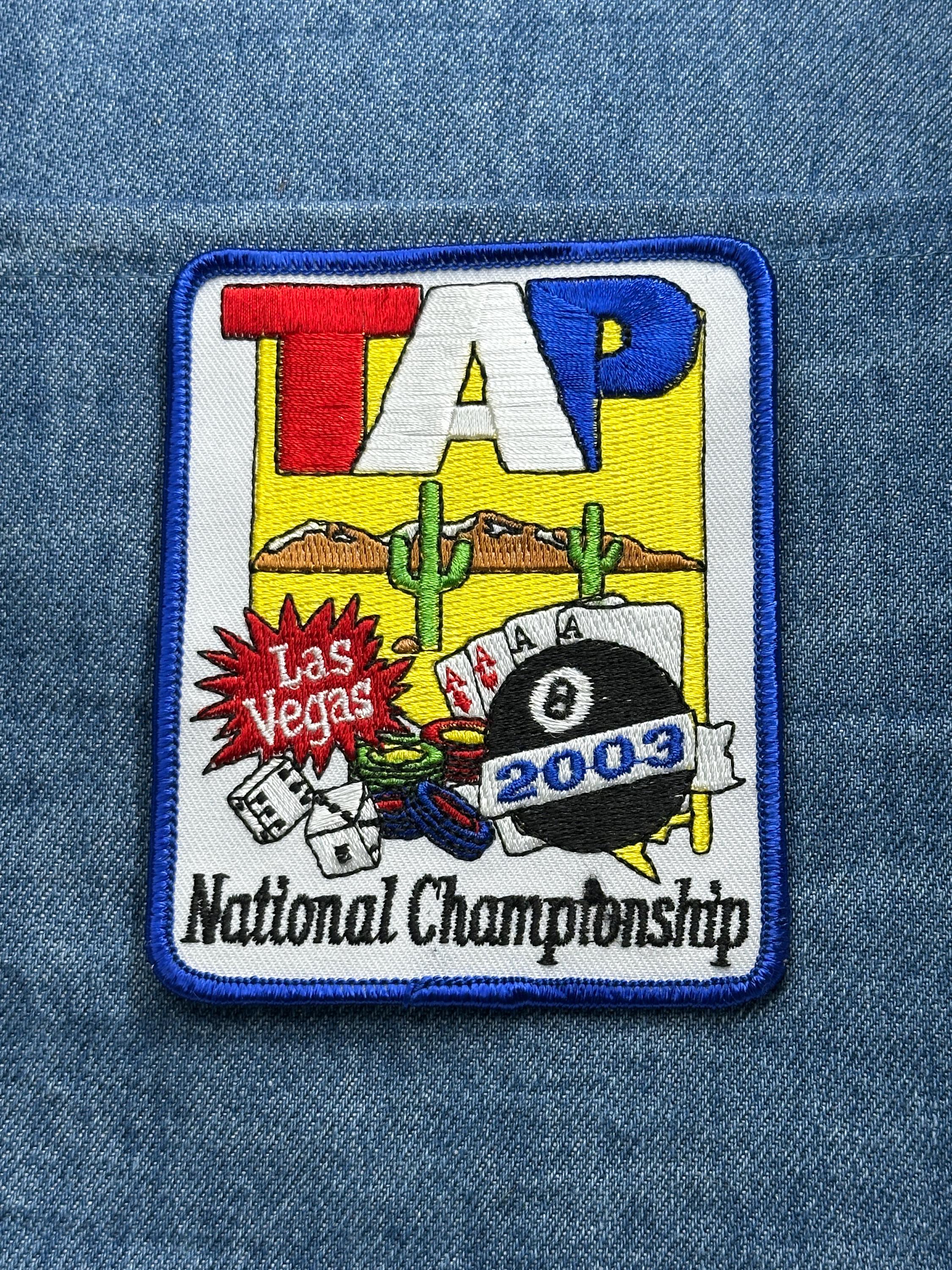 TAP Las Vegas 2003 Patch: Desert Style - Pool Championship