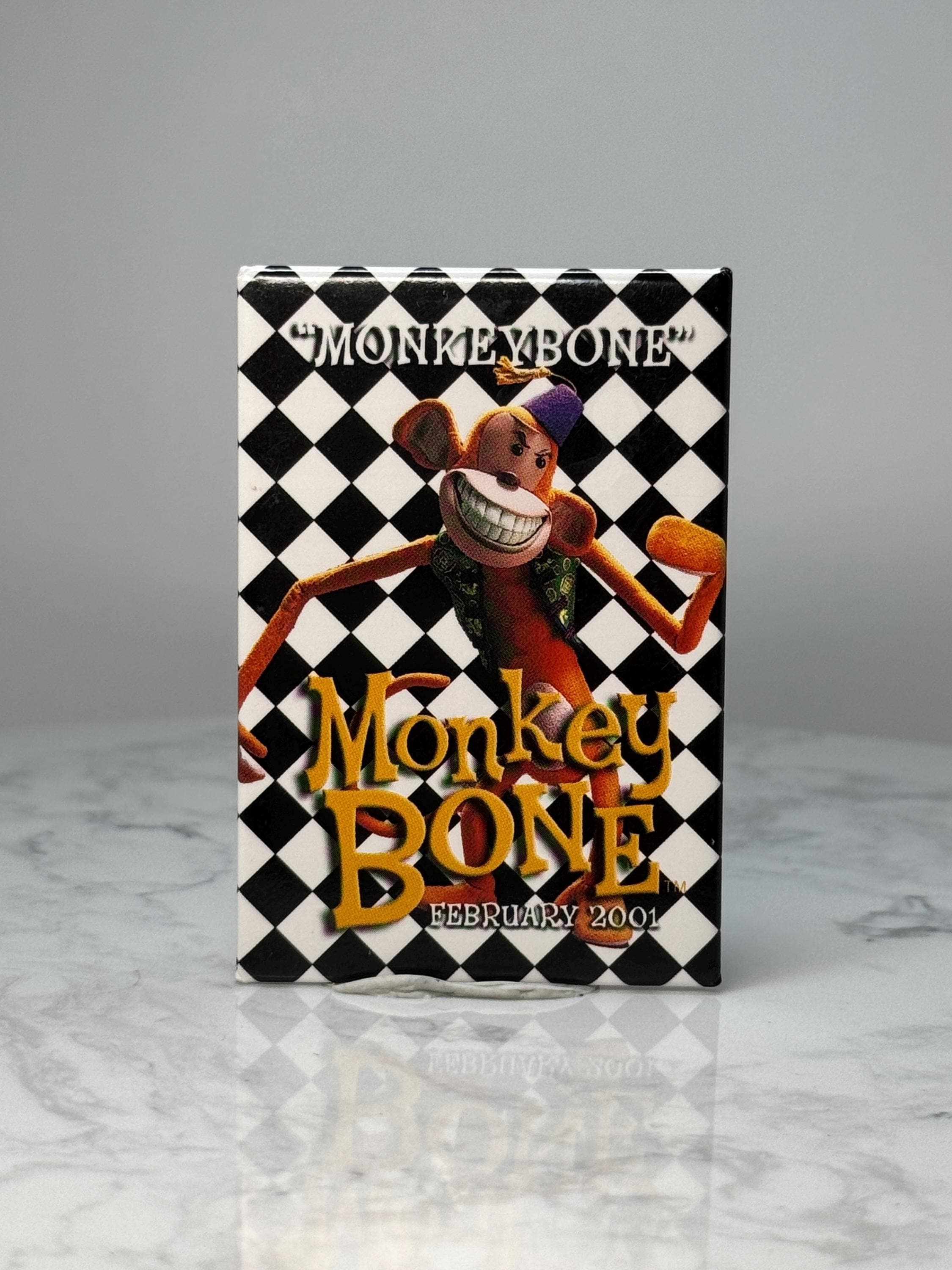 Vintage Monkeybone Movie Pin: Full Color Enamel - 2001 Film Promo Accessory