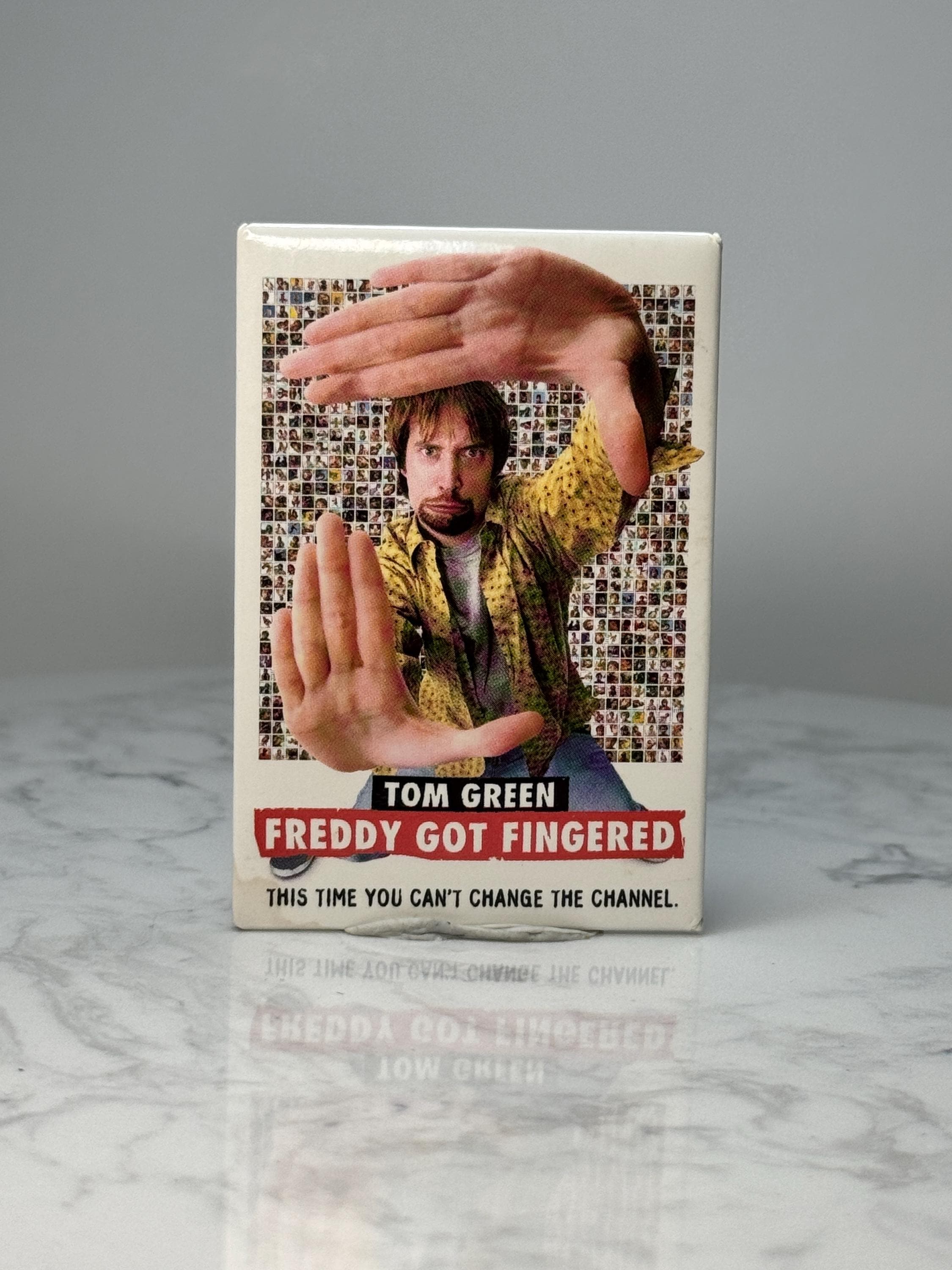 Vintage Freddy Got Fingered Pin: Color Enamel - 2000s Comedy